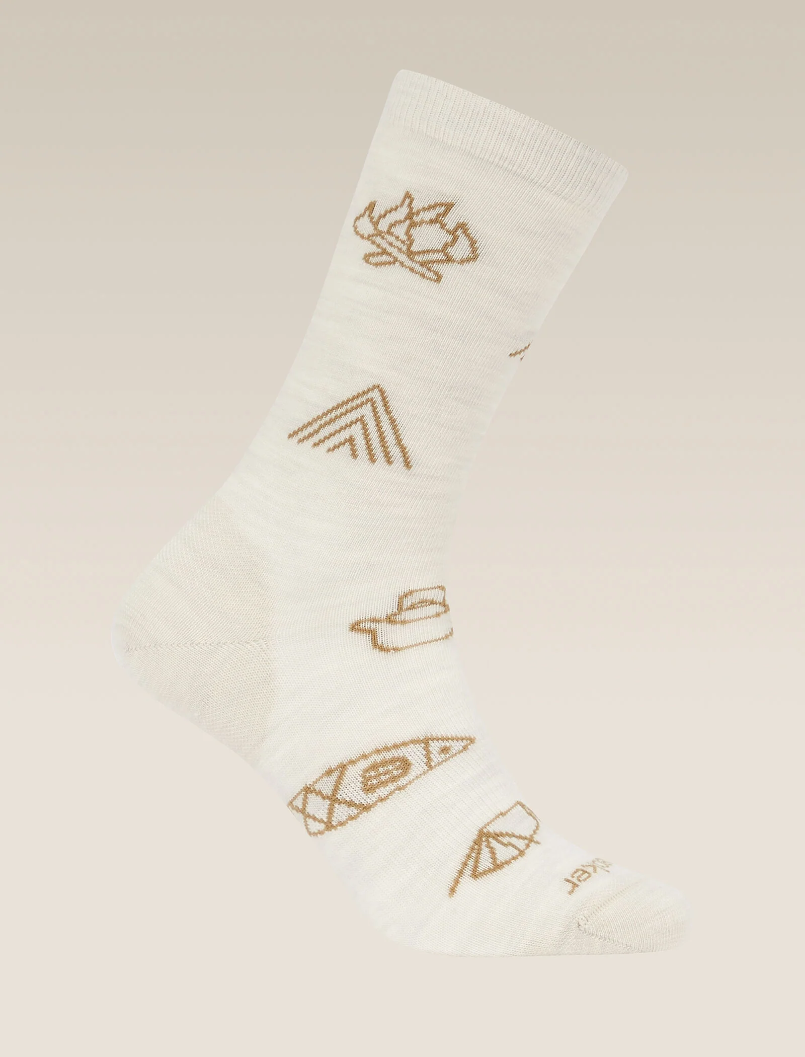 Women's Merino Lifestyle Ultralight Crew Socks Camp Essential