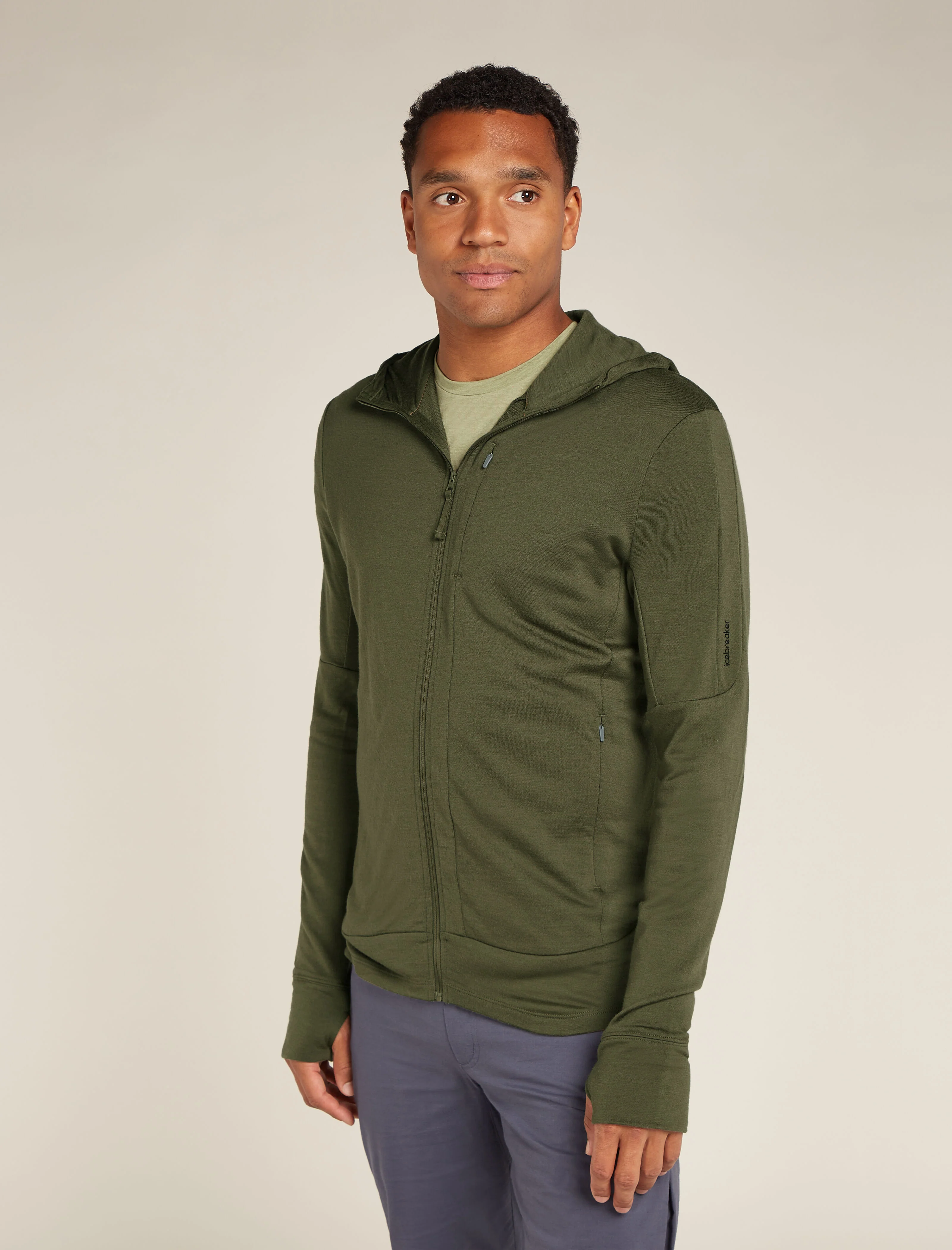 Men's Merino 260 Quantum Long Sleeve Zip Hoodie