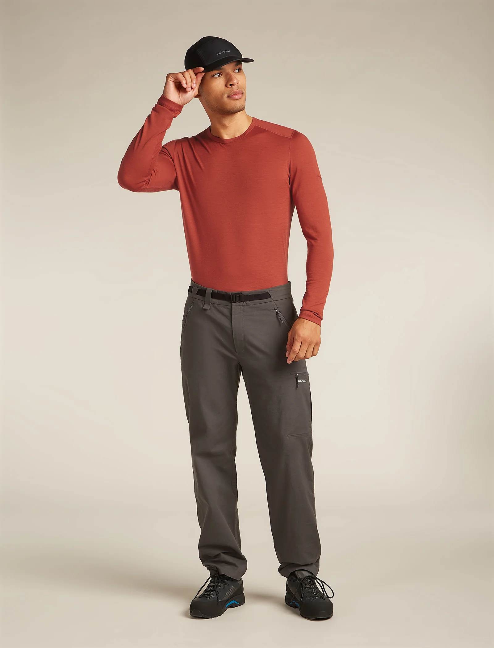 Men's Merino 200 Oasis Long Sleeve Crewe Thermal Top