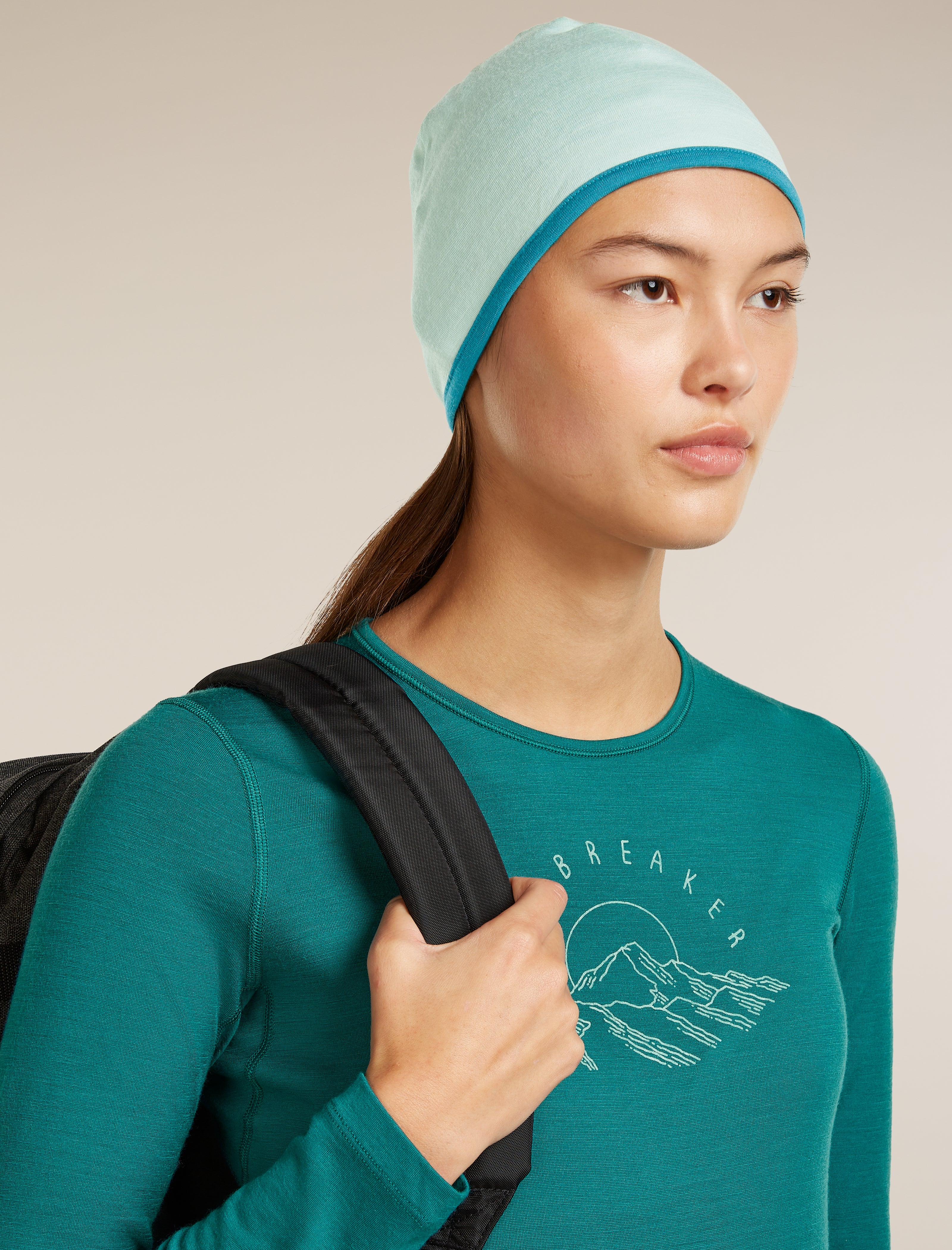 Unisex Merino 200 Oasis Reversible Beanie