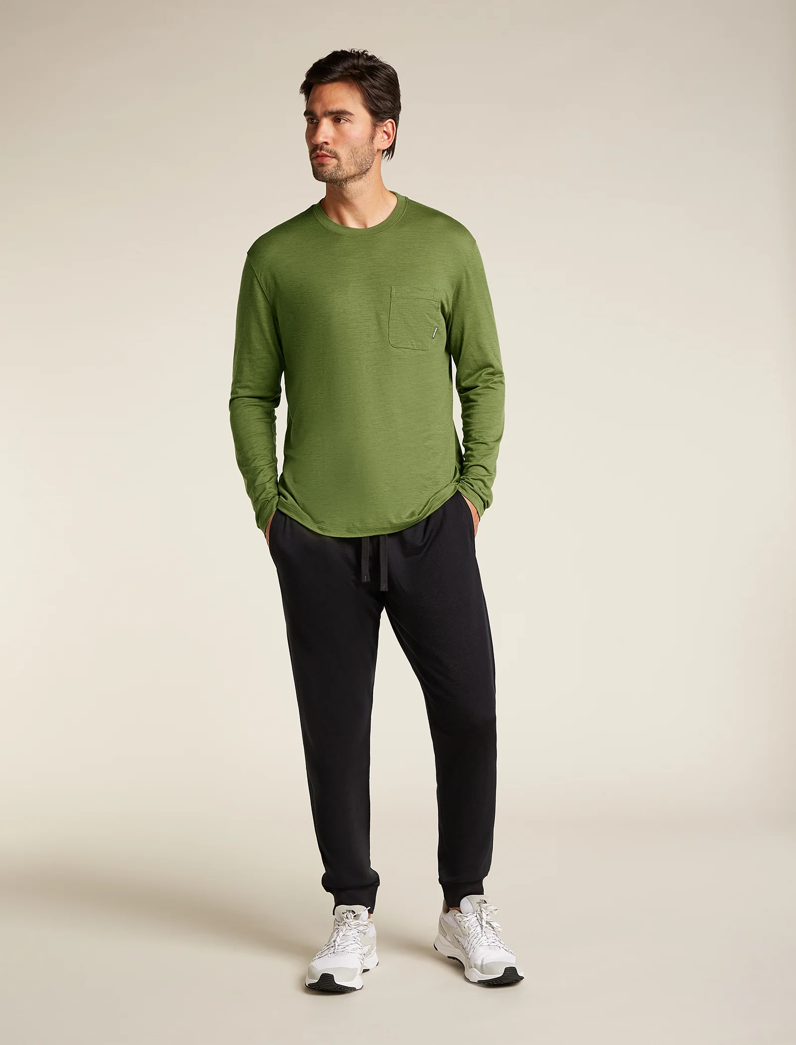 Men's Merino 150 Tech Lite Long Sleeve Relaxed Pocket T-Shirt