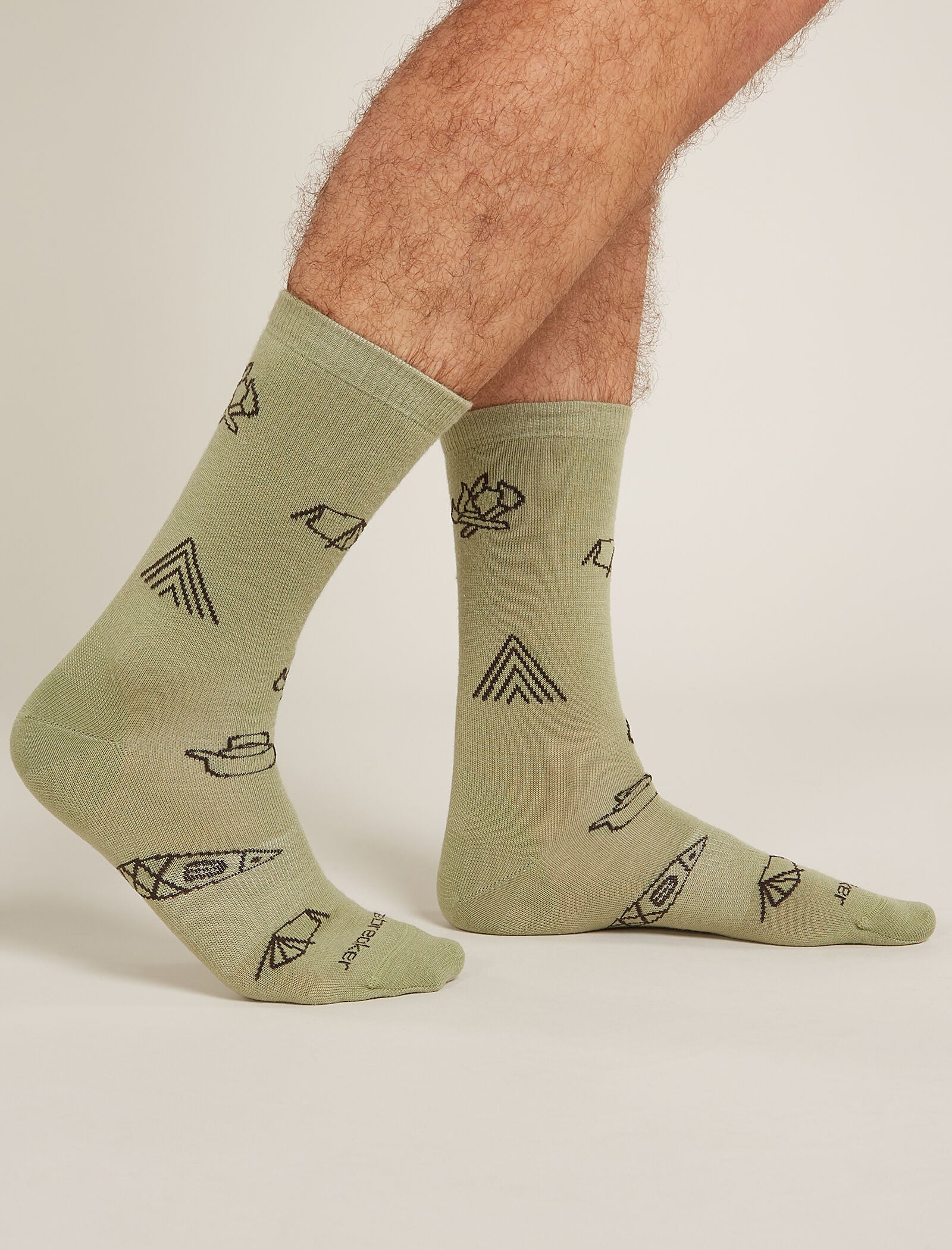 Men's Merino Lifestyle Ultralight Crew Socks Camp Essentials