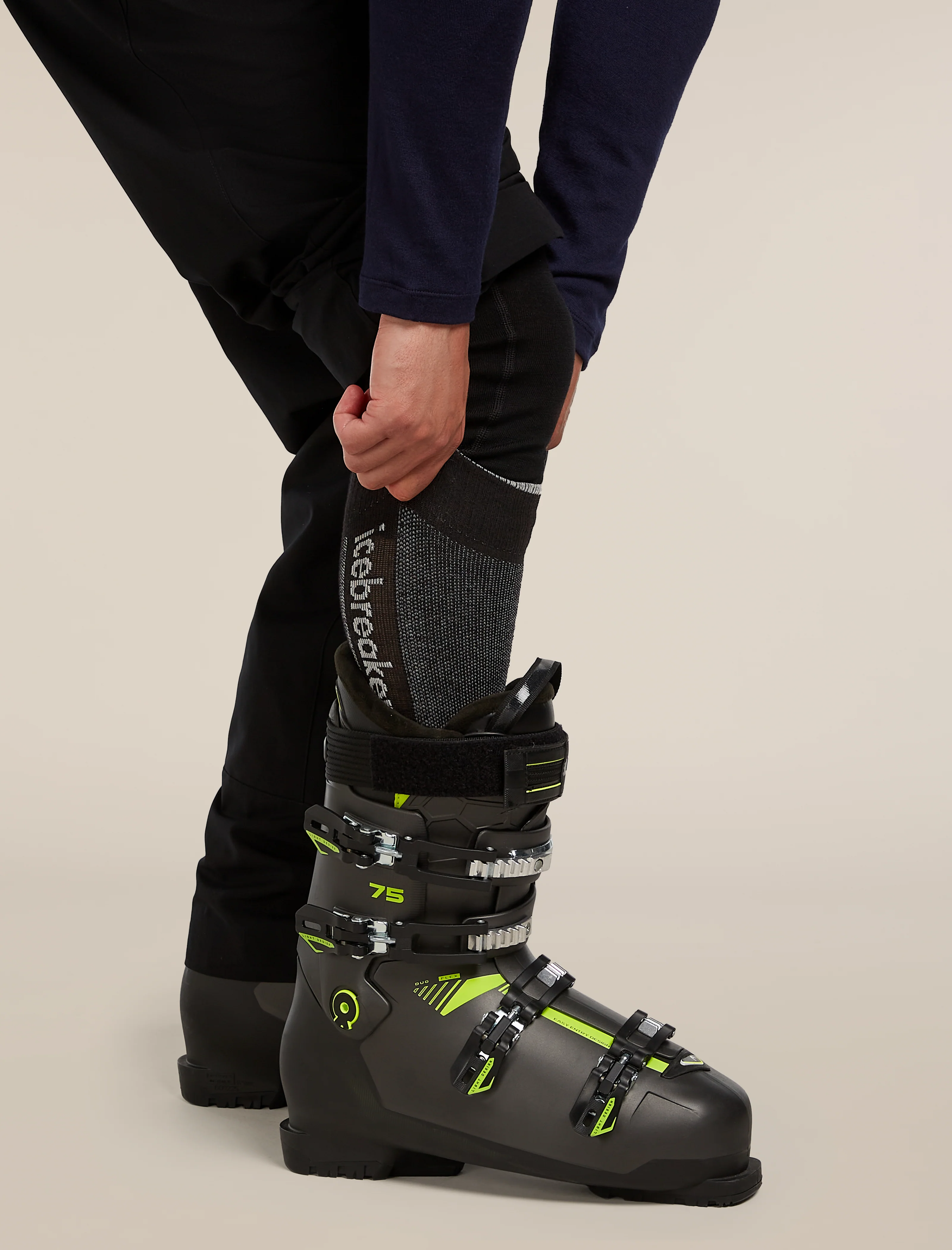 Men's Merino Ski+ Light Over The Calf Socks
