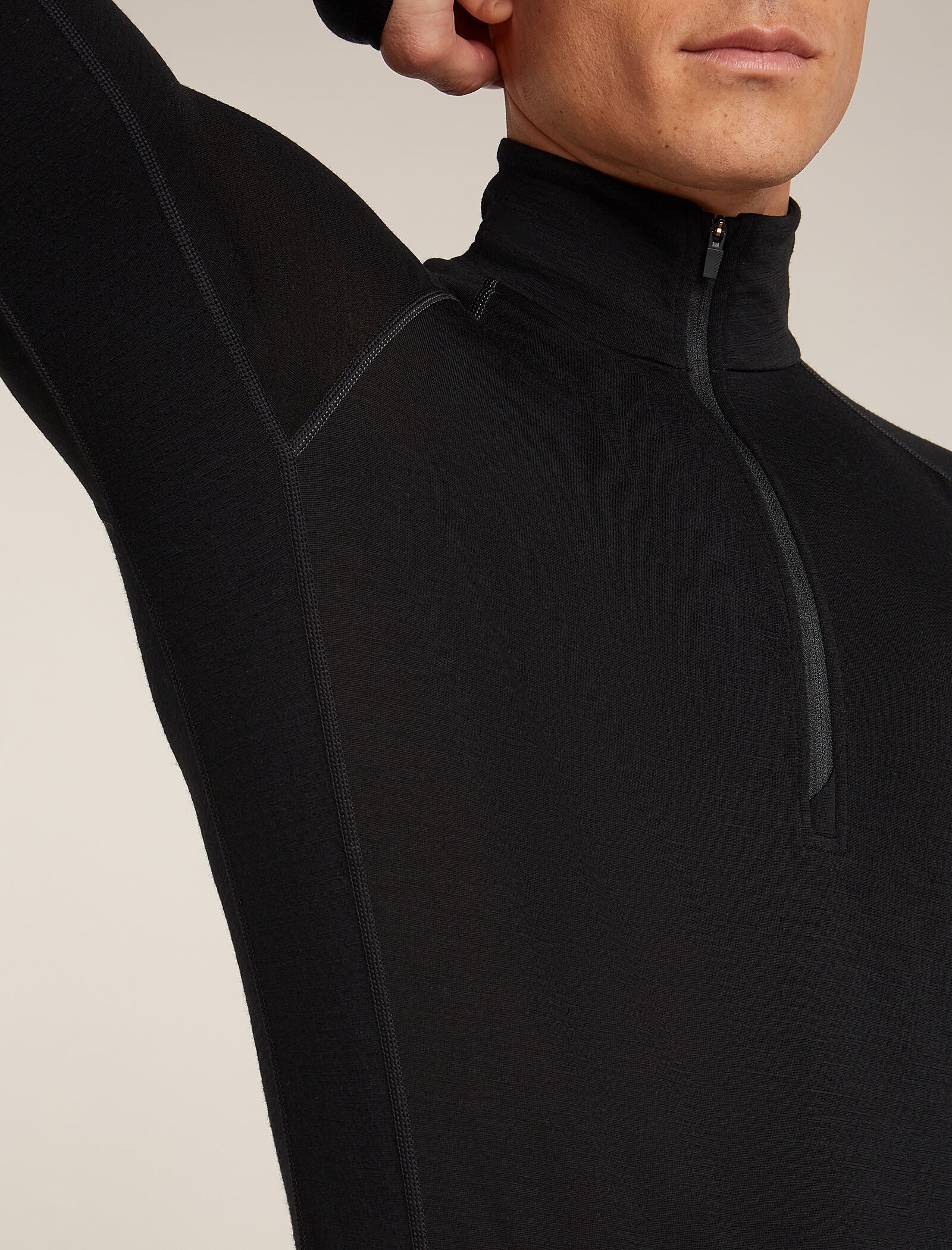 Men's Merino 200 ZoneKnit™ Long Sleeve Half Zip Thermal Top