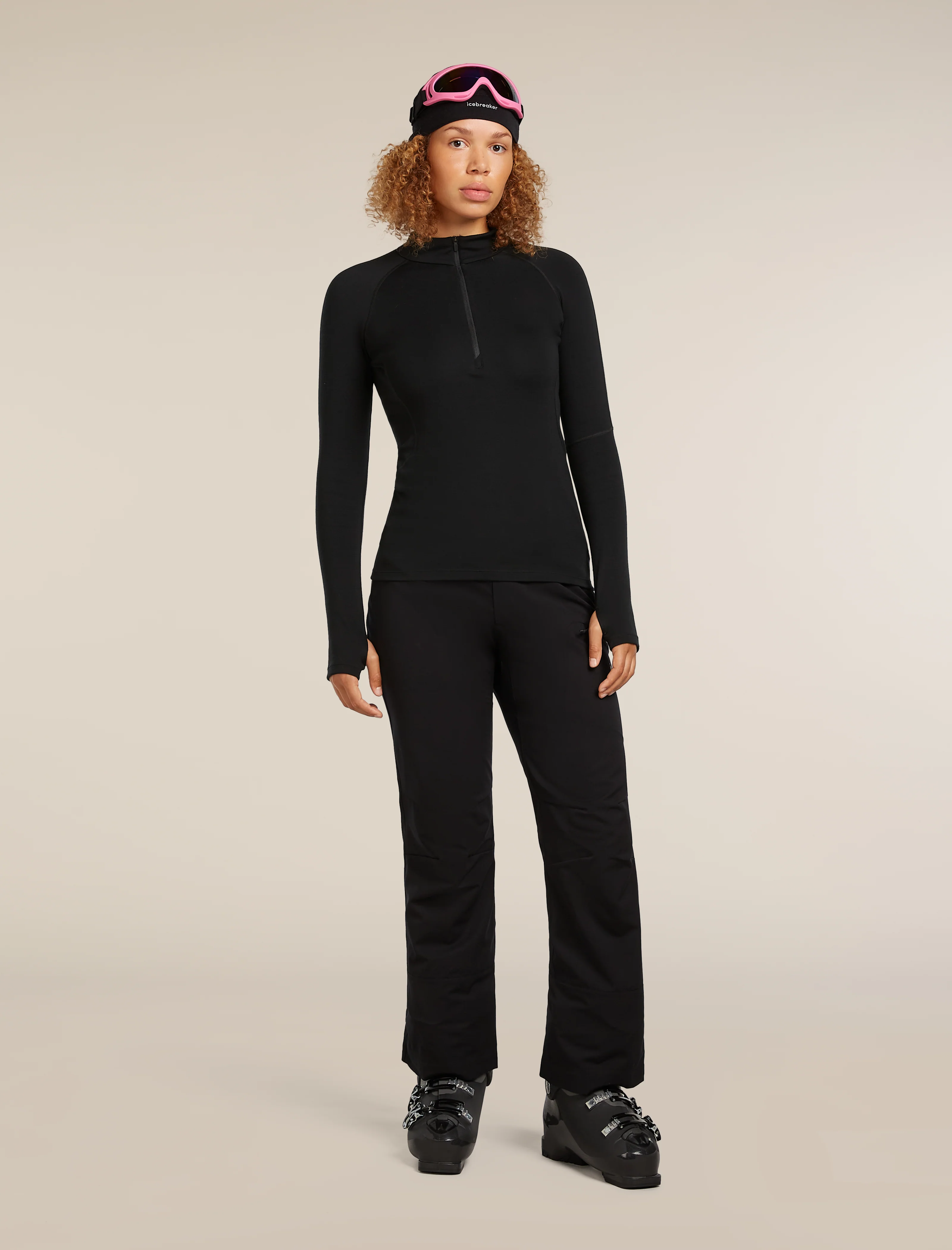 Women's 300 MerinoFine™ Polar Long Sleeve Half Zip Thermal Top