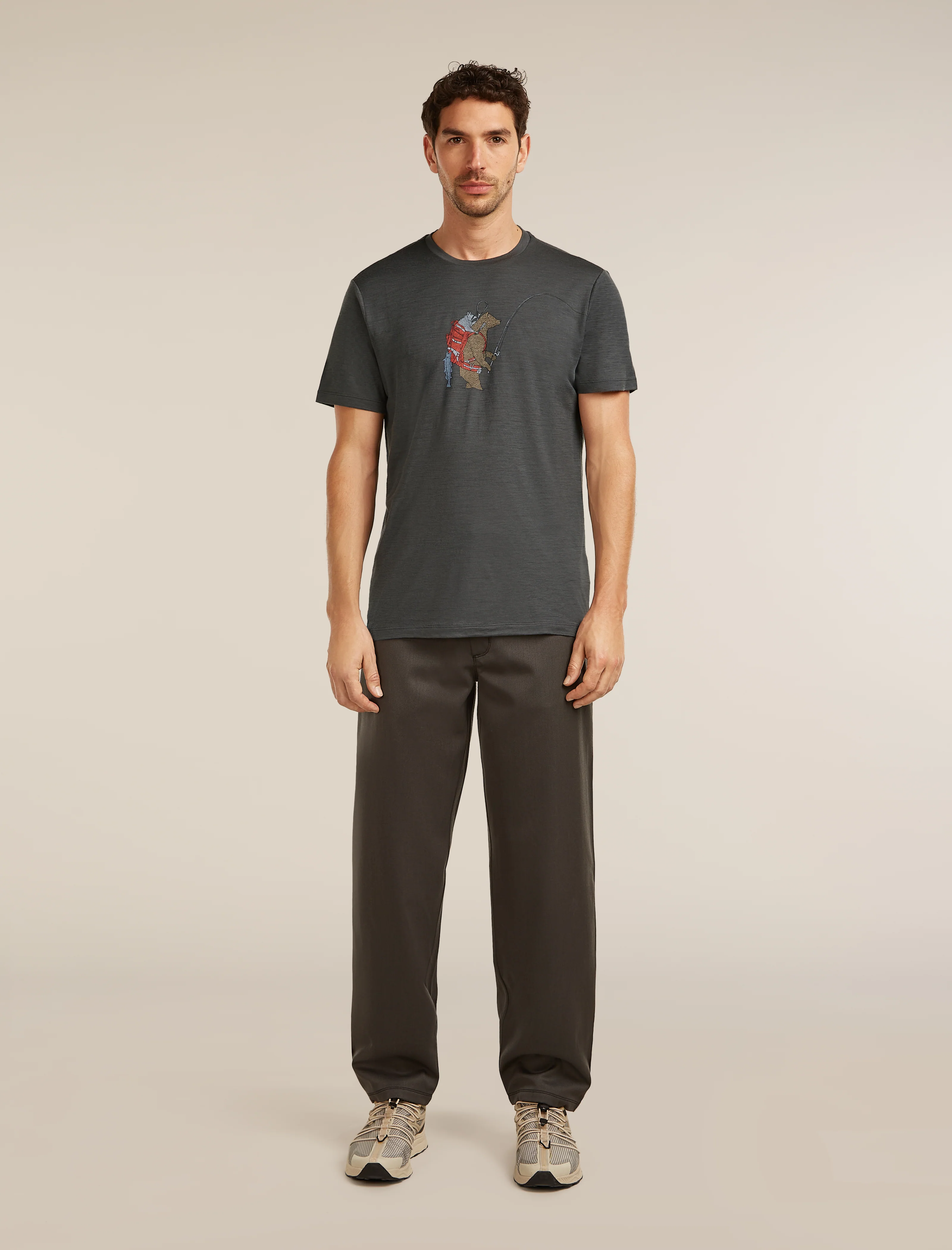 Men's Merino 150 Tech Lite Short Sleeve Tee Bear Catch