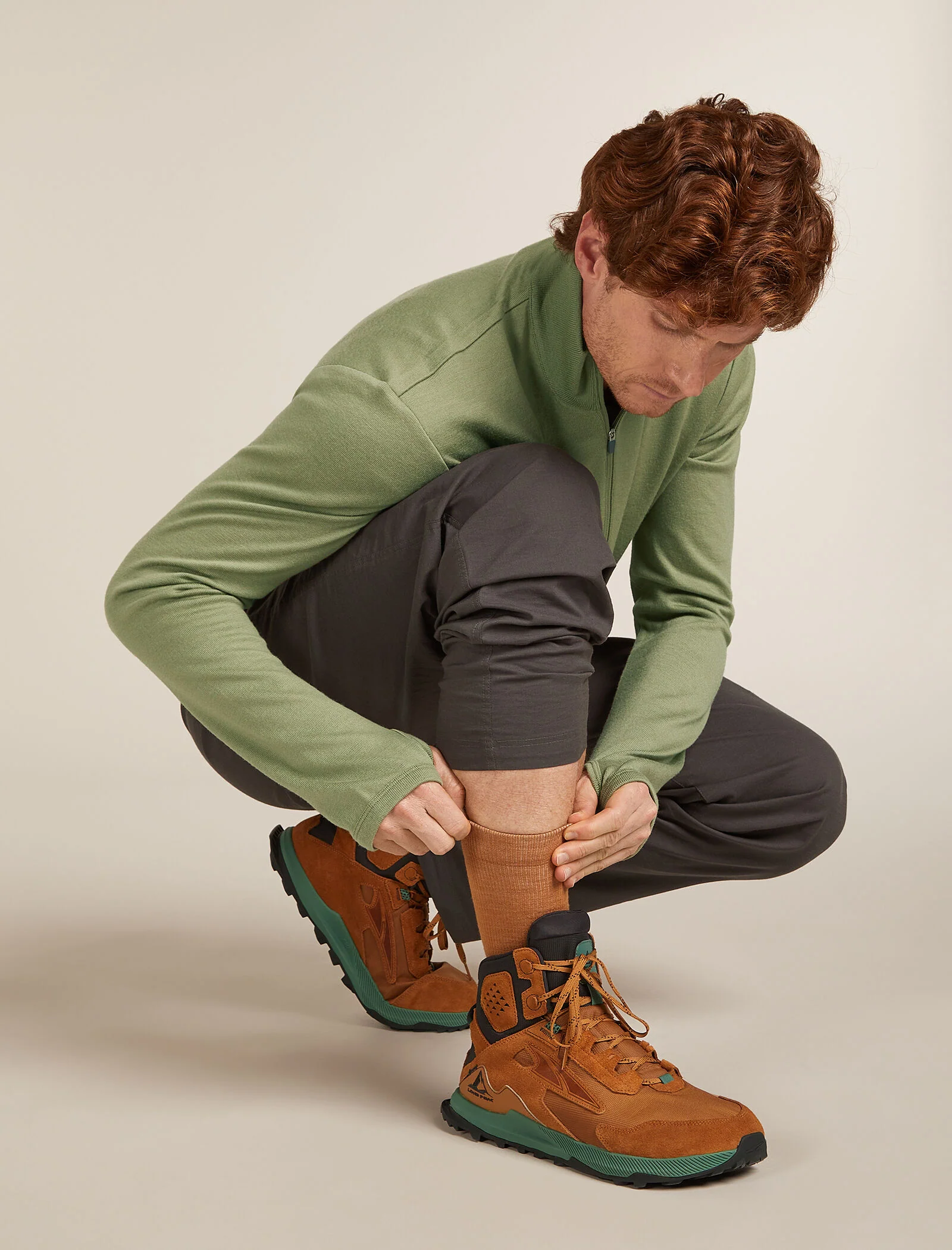 Men's Merino Lifestyle Light Crew Socks