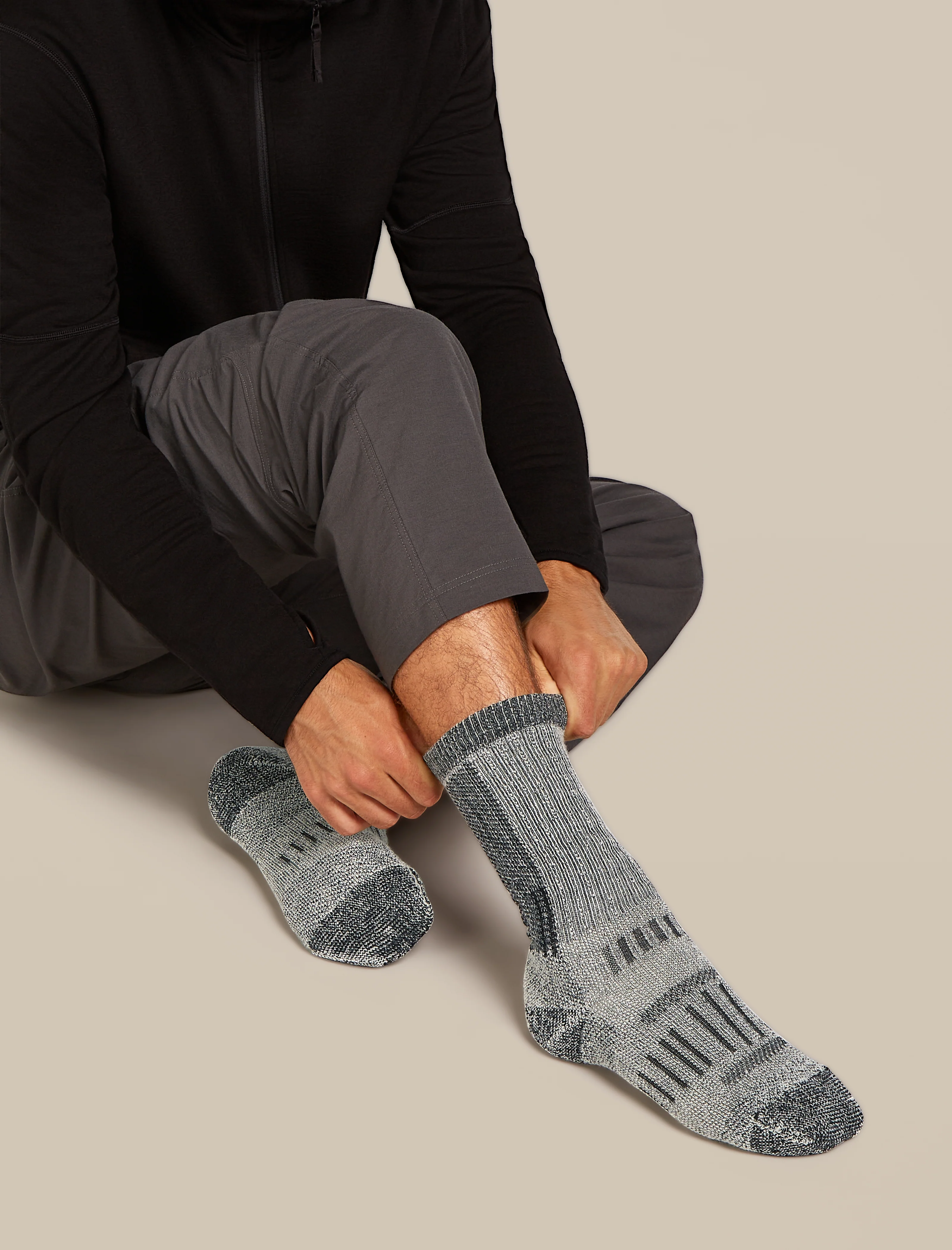 Men's Merino Hike+ Mountaineer Mid Calf Socks