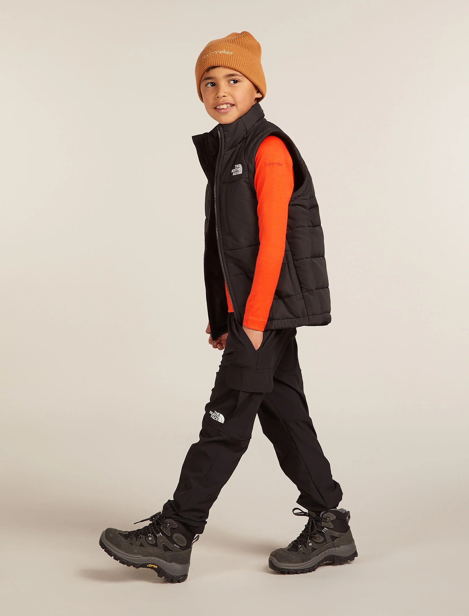 Kids’ Merino 200 Oasis Long Sleeve Crewe Thermal Top