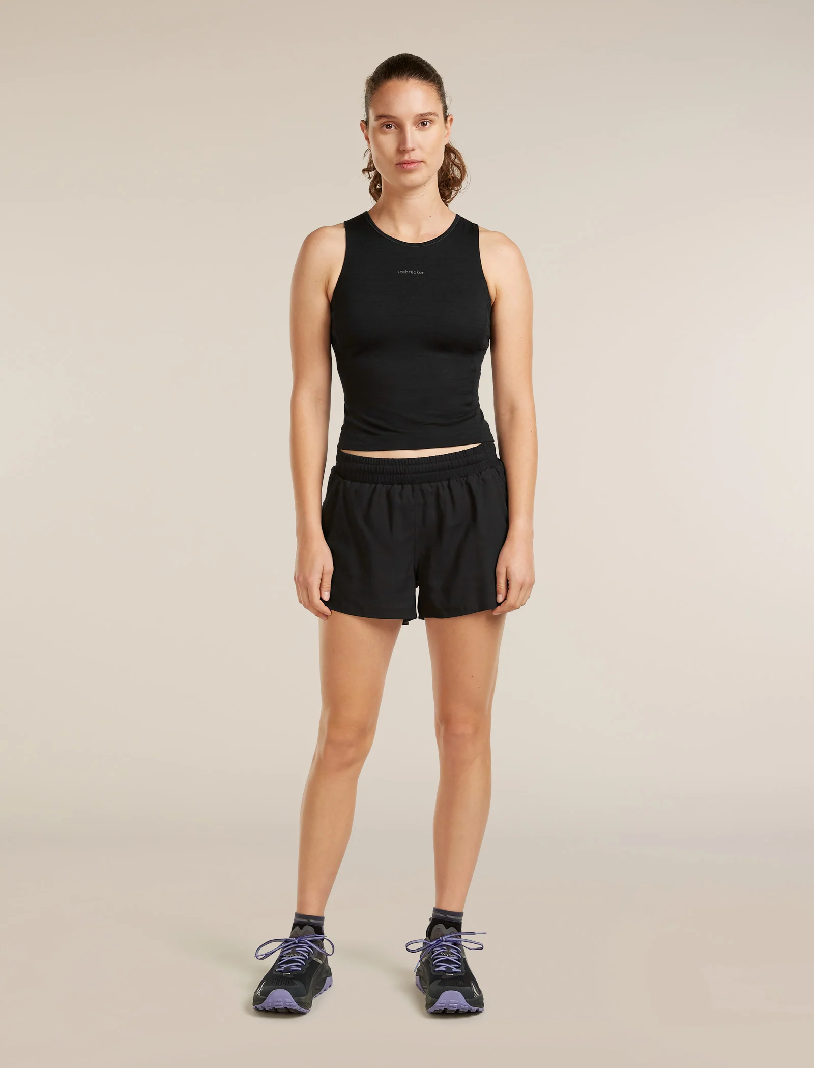 Women's Merino 150 Active Cropped Bra-Tank