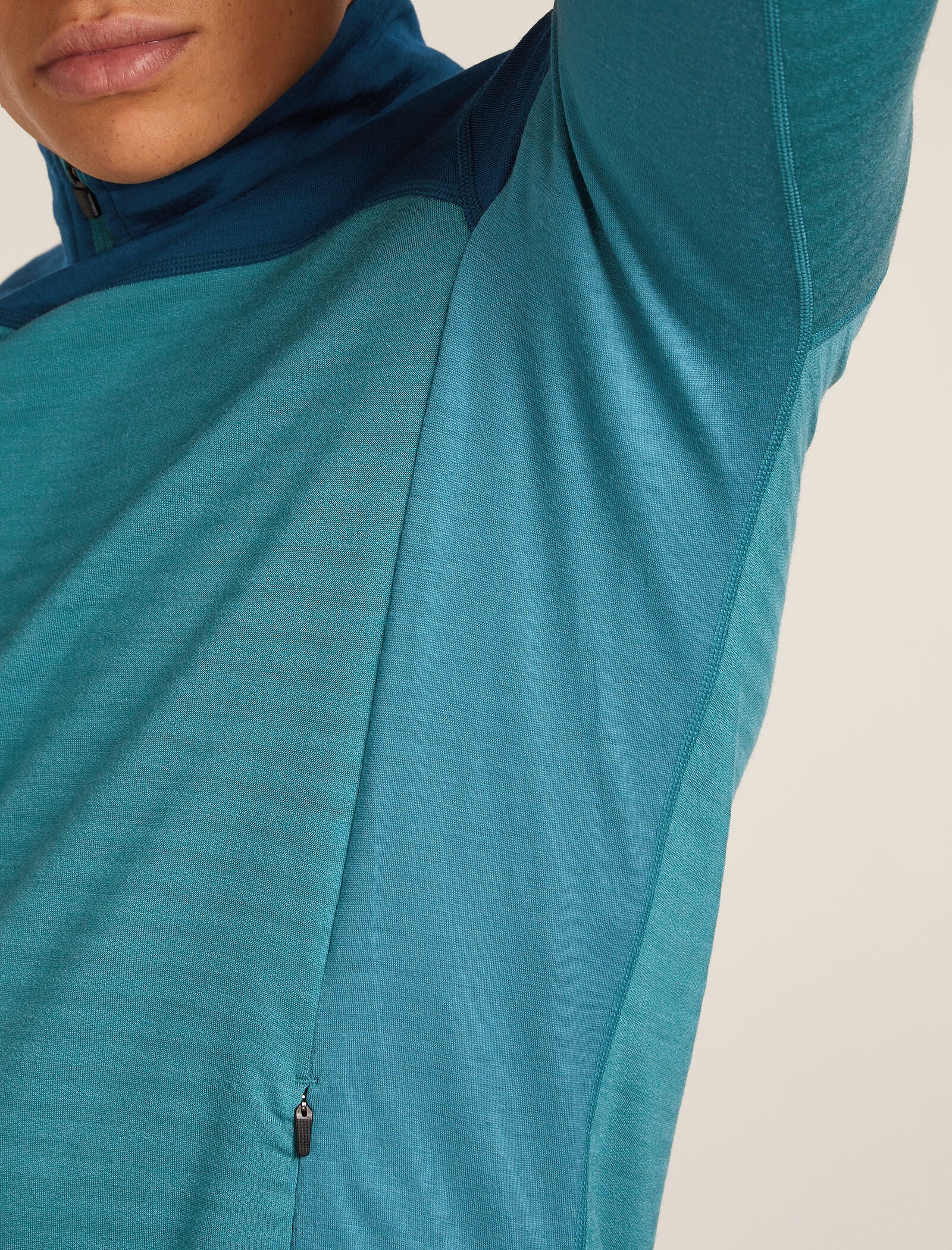 Men's Merino Blend 300 RealFleece™ Descender Long Sleeve Zip Jacket