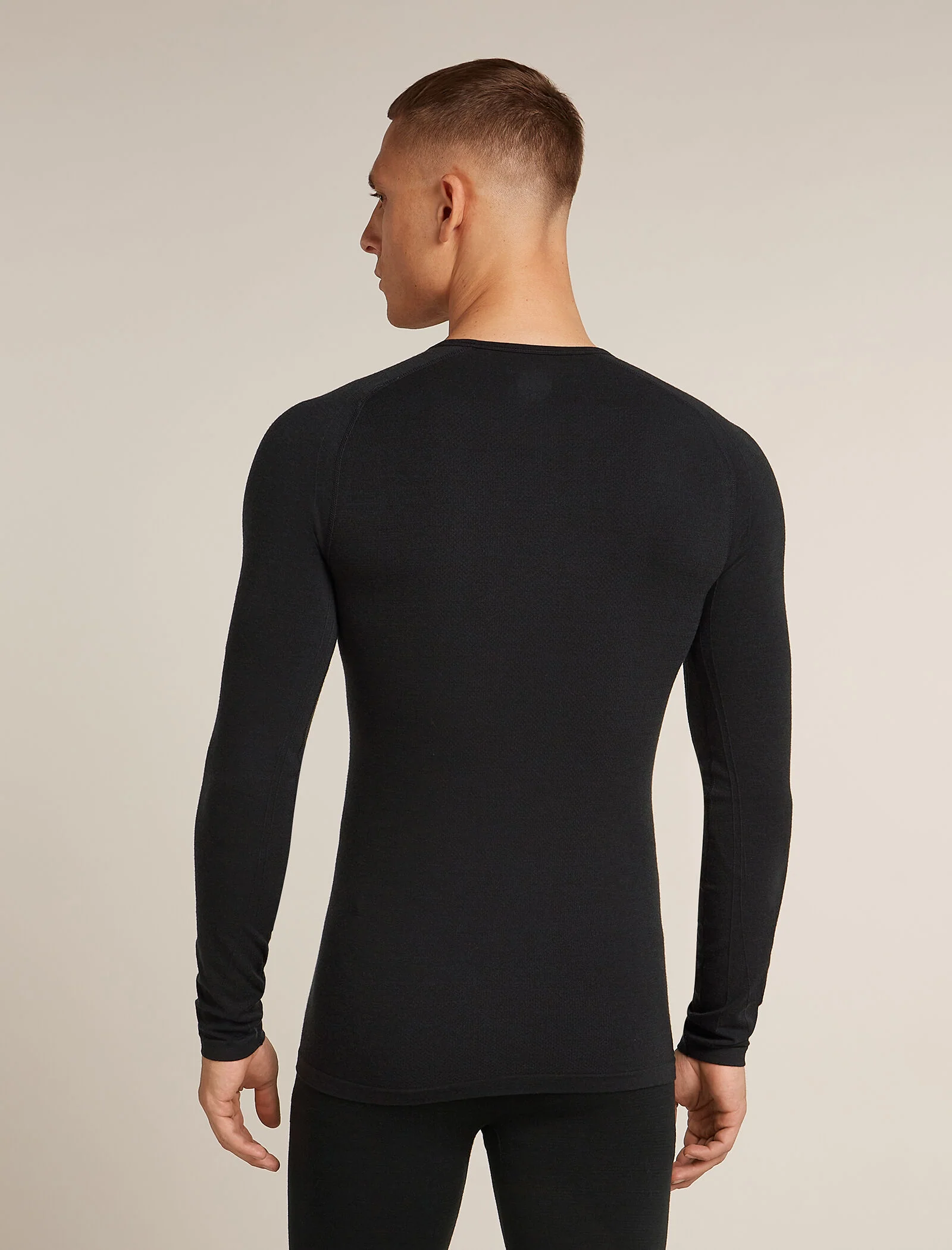 Men's Merino Blend 260 ZoneKnit™ Seamless Long Sleeve Crewe Thermal Top