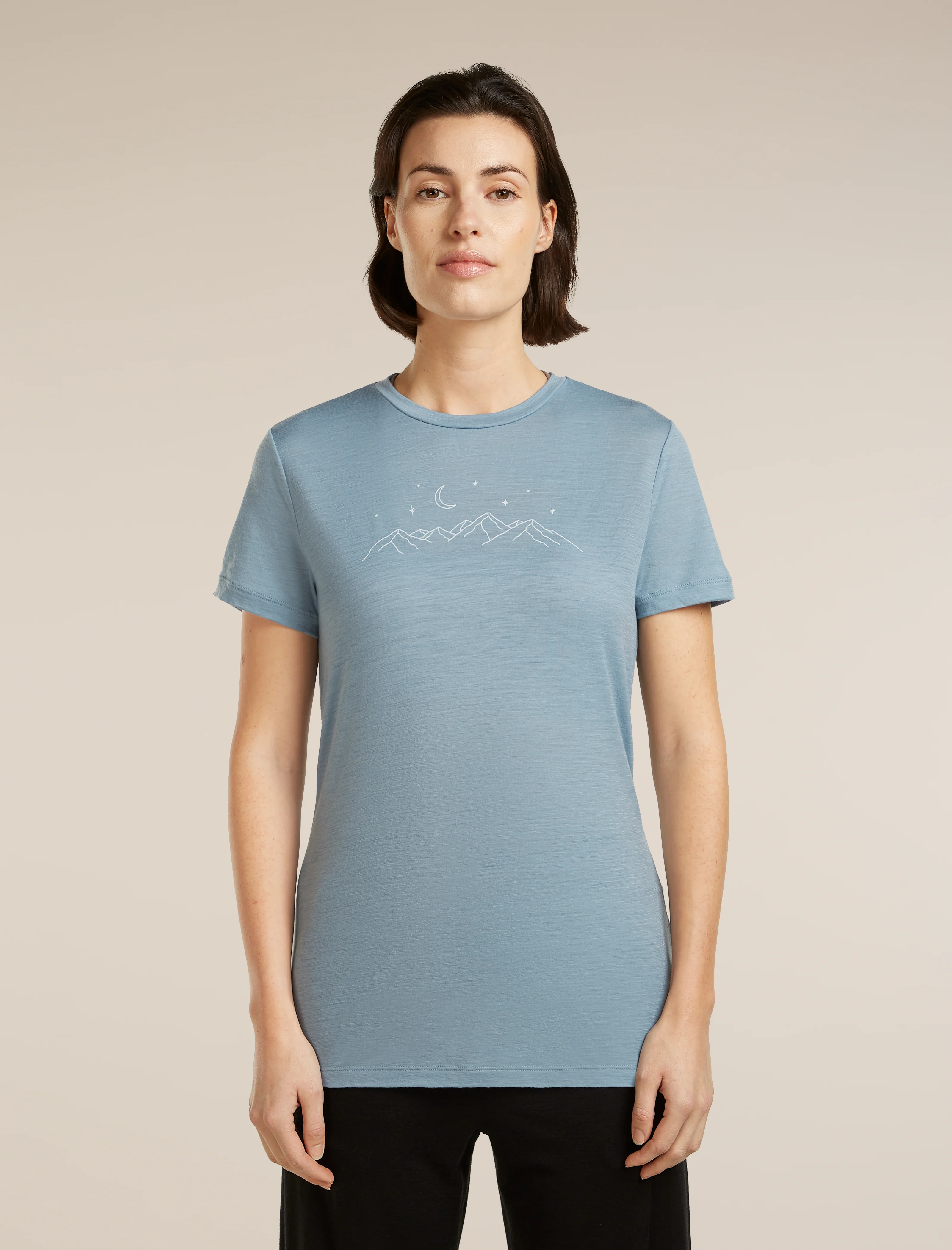 Women's Merino 150 Tech Lite Short Sleeve Tee Sparkling Stars