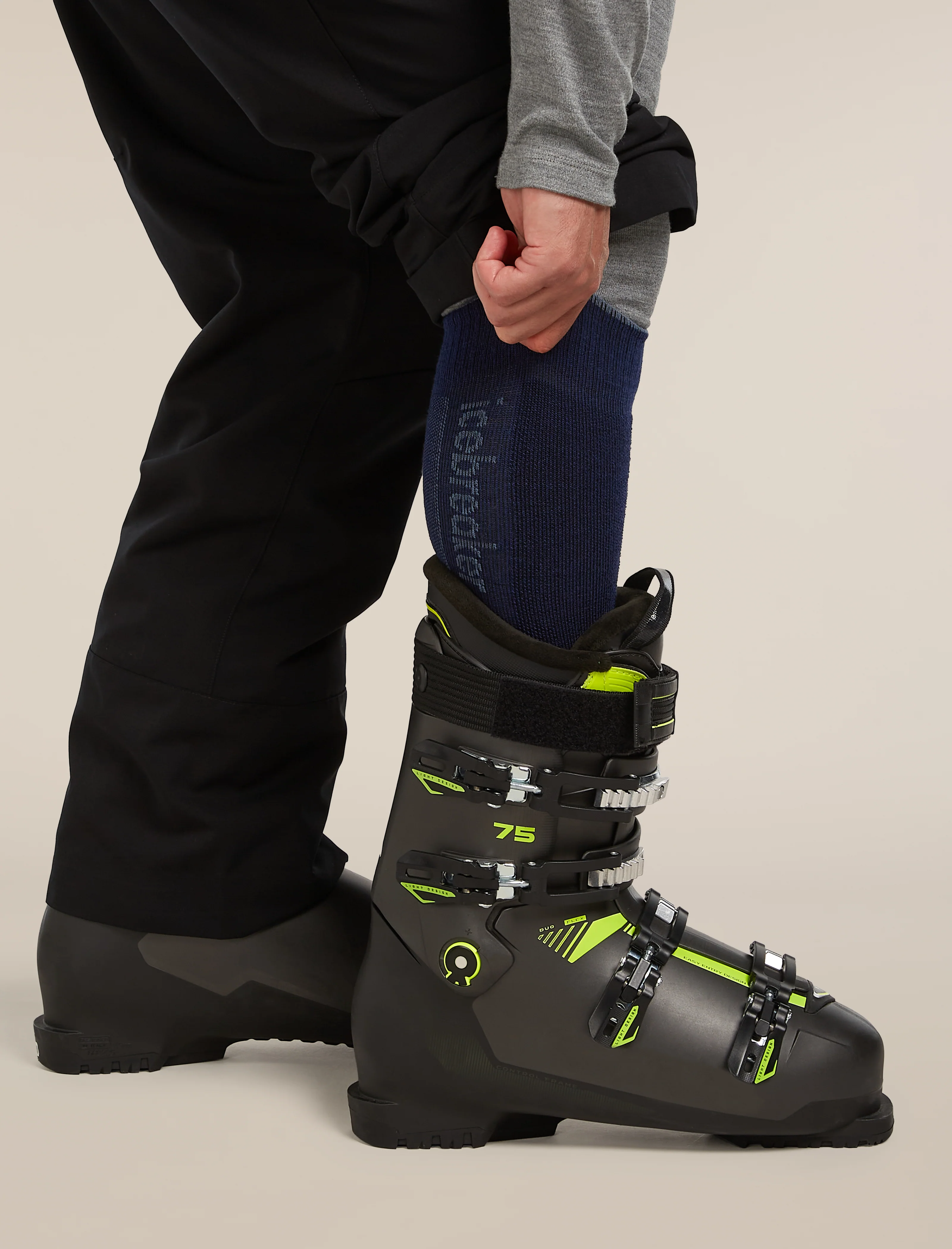 Men's Merino Ski+ Light Over The Calf Socks
