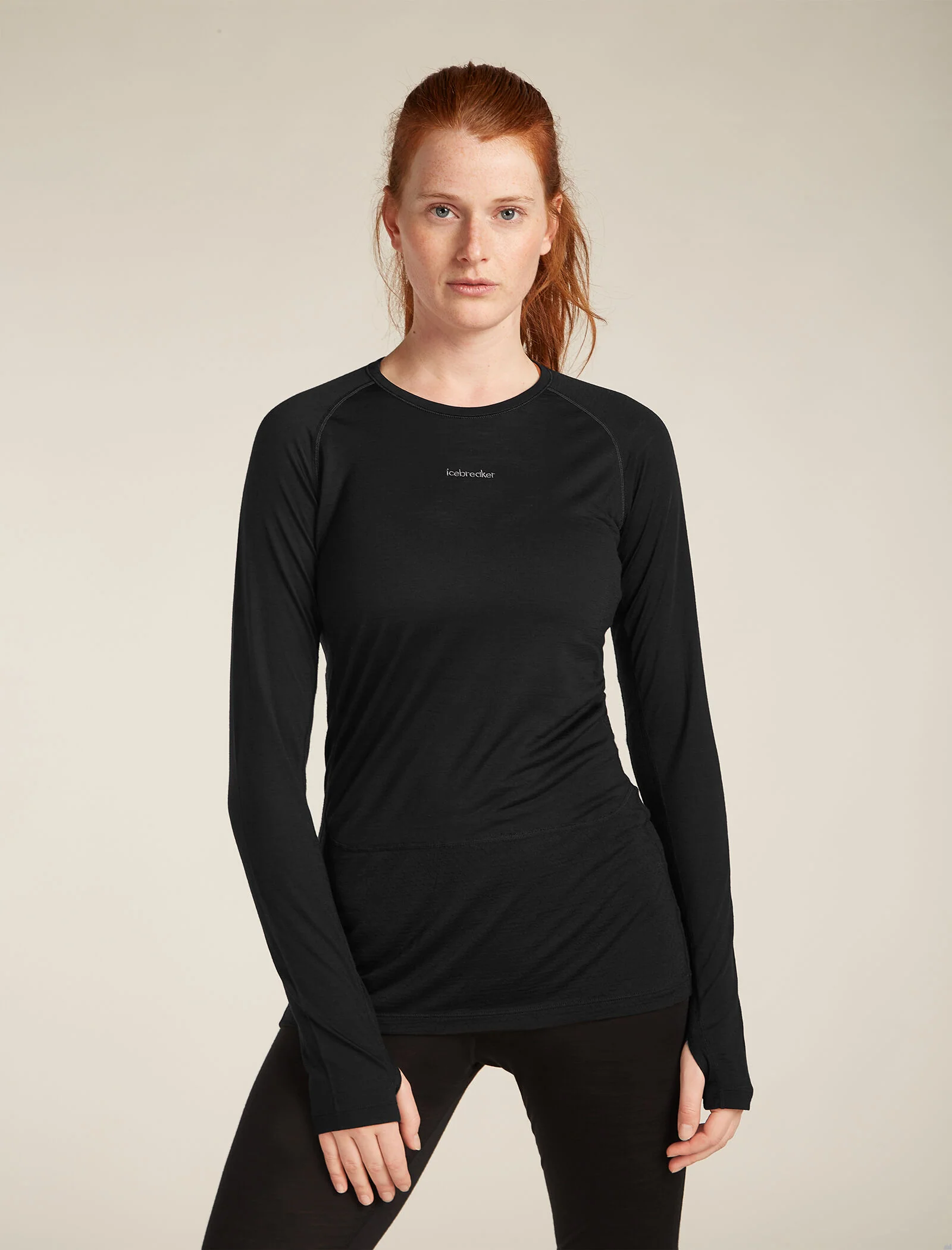 Women's Merino Blend 125 ZoneKnit™ Long Sleeve Crewe Thermal Top