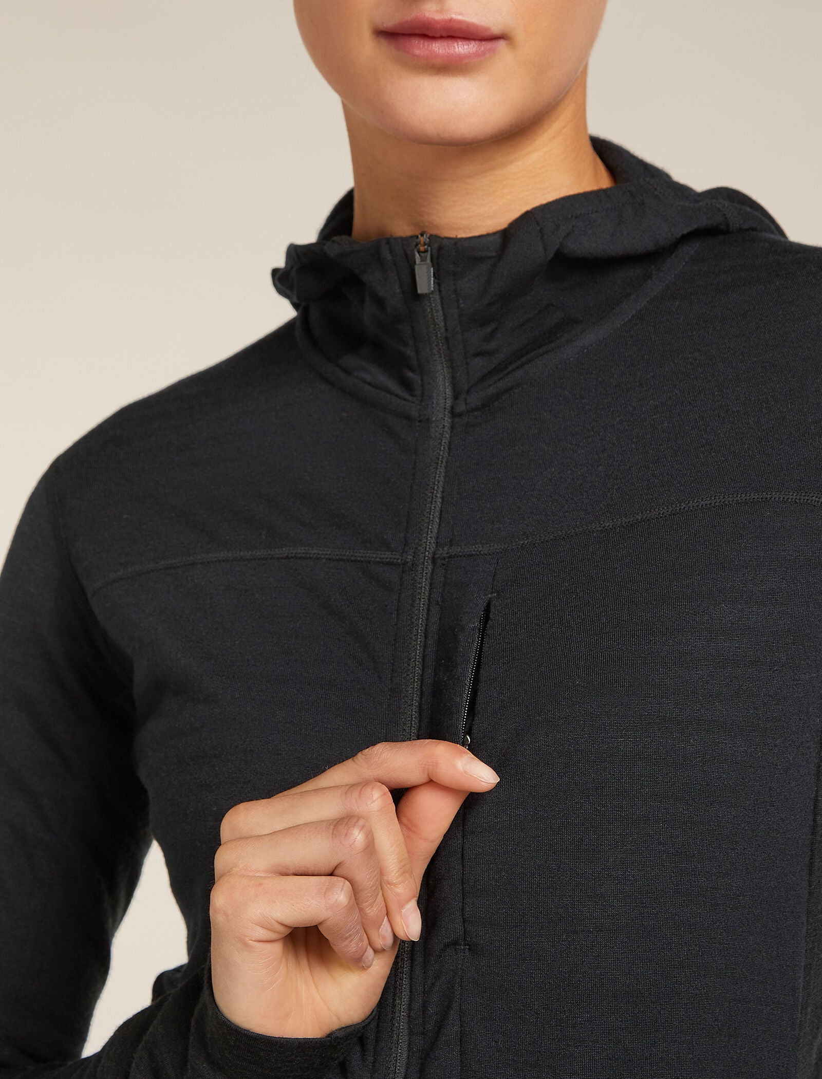 Women's Merino Blend 300 RealFleece™ Descender Long Sleeve Zip Hoodie