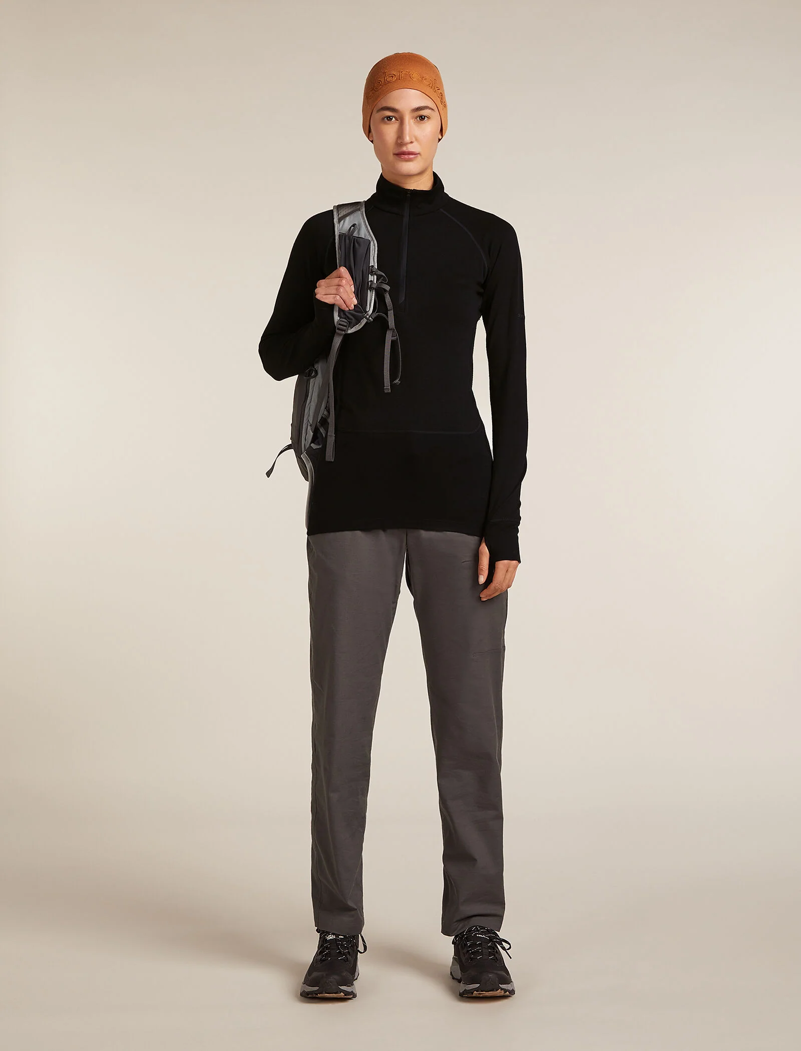 Women's Merino 200 ZoneKnit™ Long Sleeve Half Zip Thermal Top