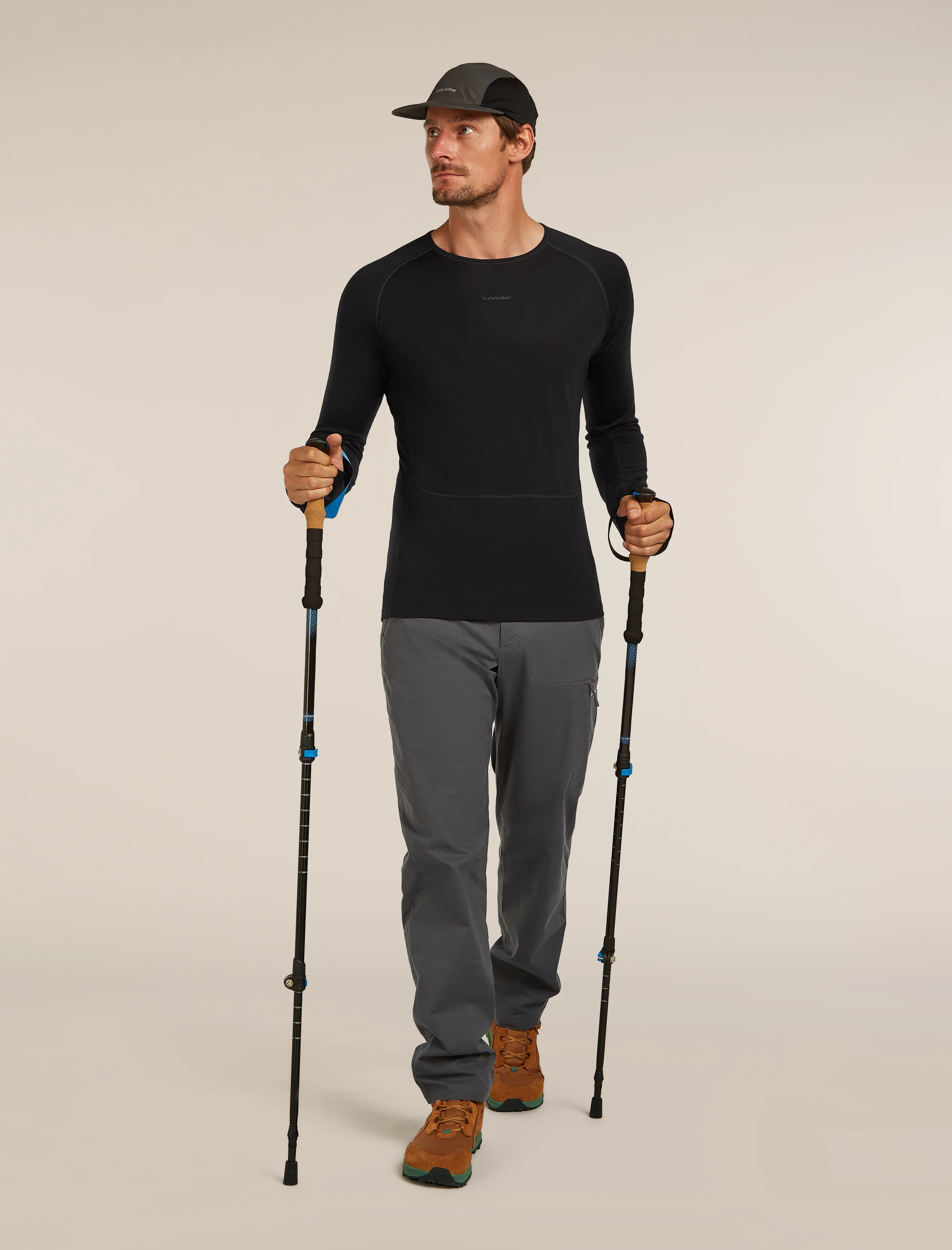 Men's Merino 200 ZoneKnit™ Long Sleeve Crewe Thermal Top
