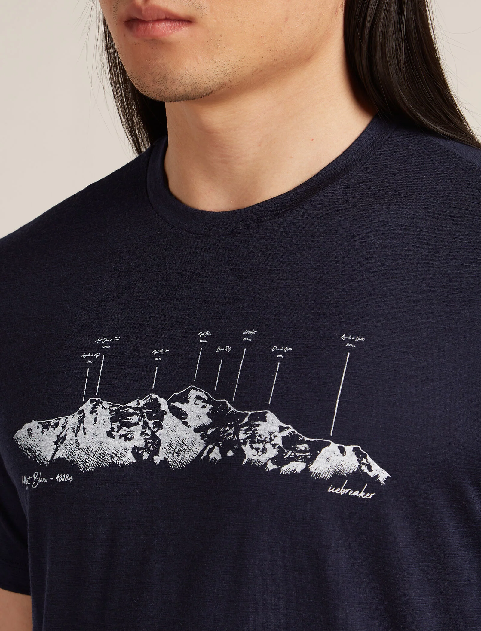 Men's Merino 150 Tech Lite Short Sleeve T-Shirt The Peaks