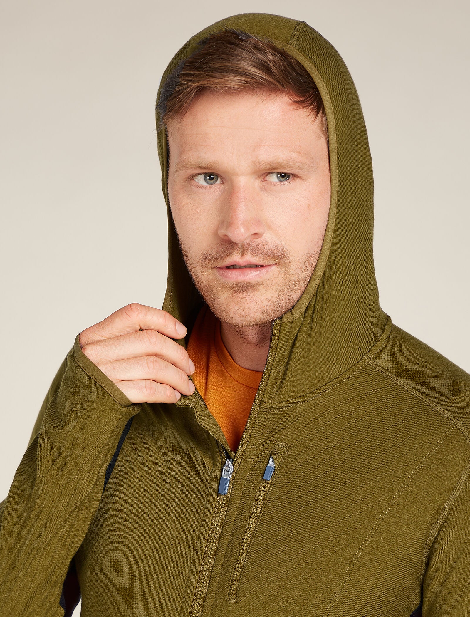 Men's Descender Long Sleeve Zip Hoodie
