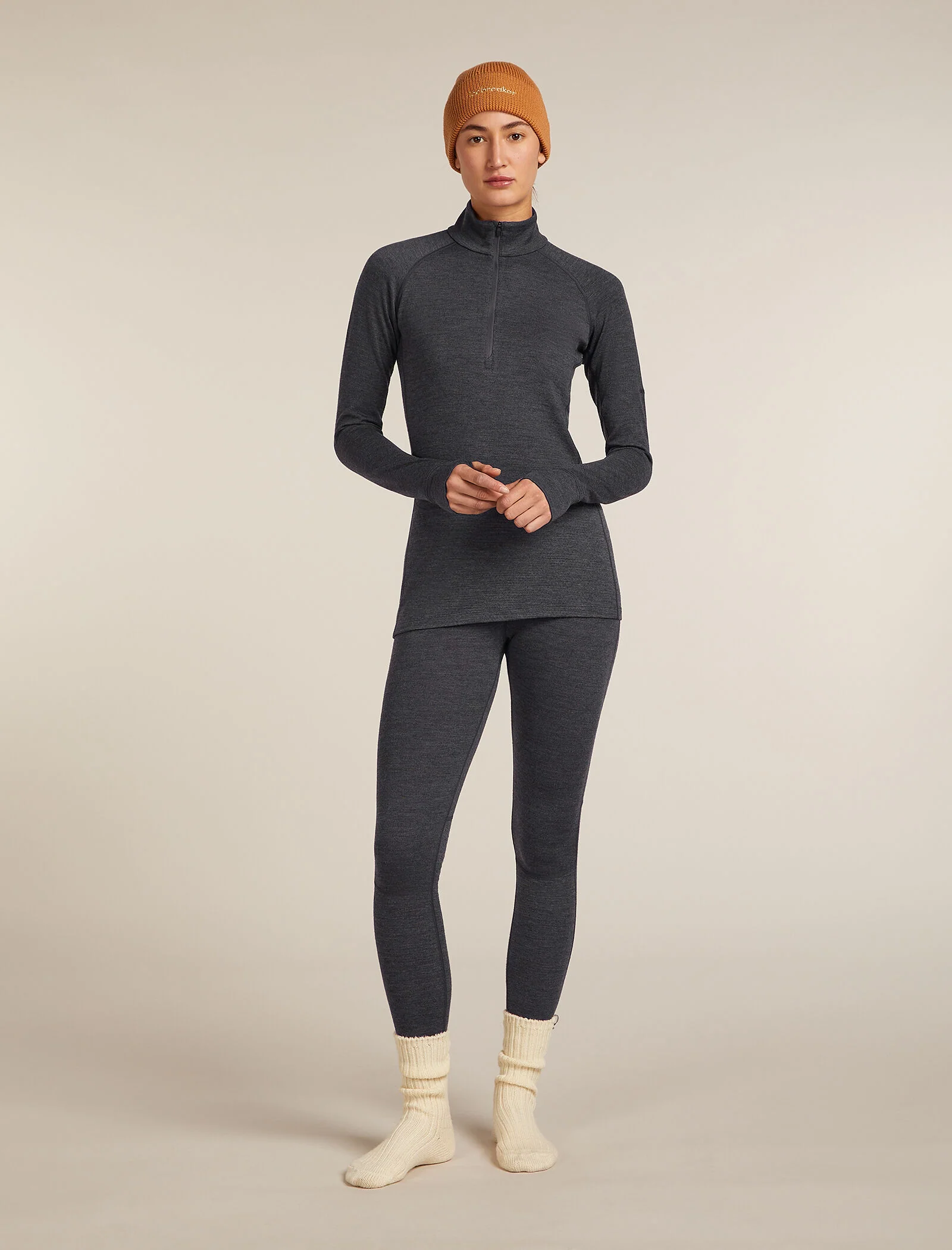 Women's Merino 260 ZoneKnit™ Long Sleeve Half Zip Thermal Top