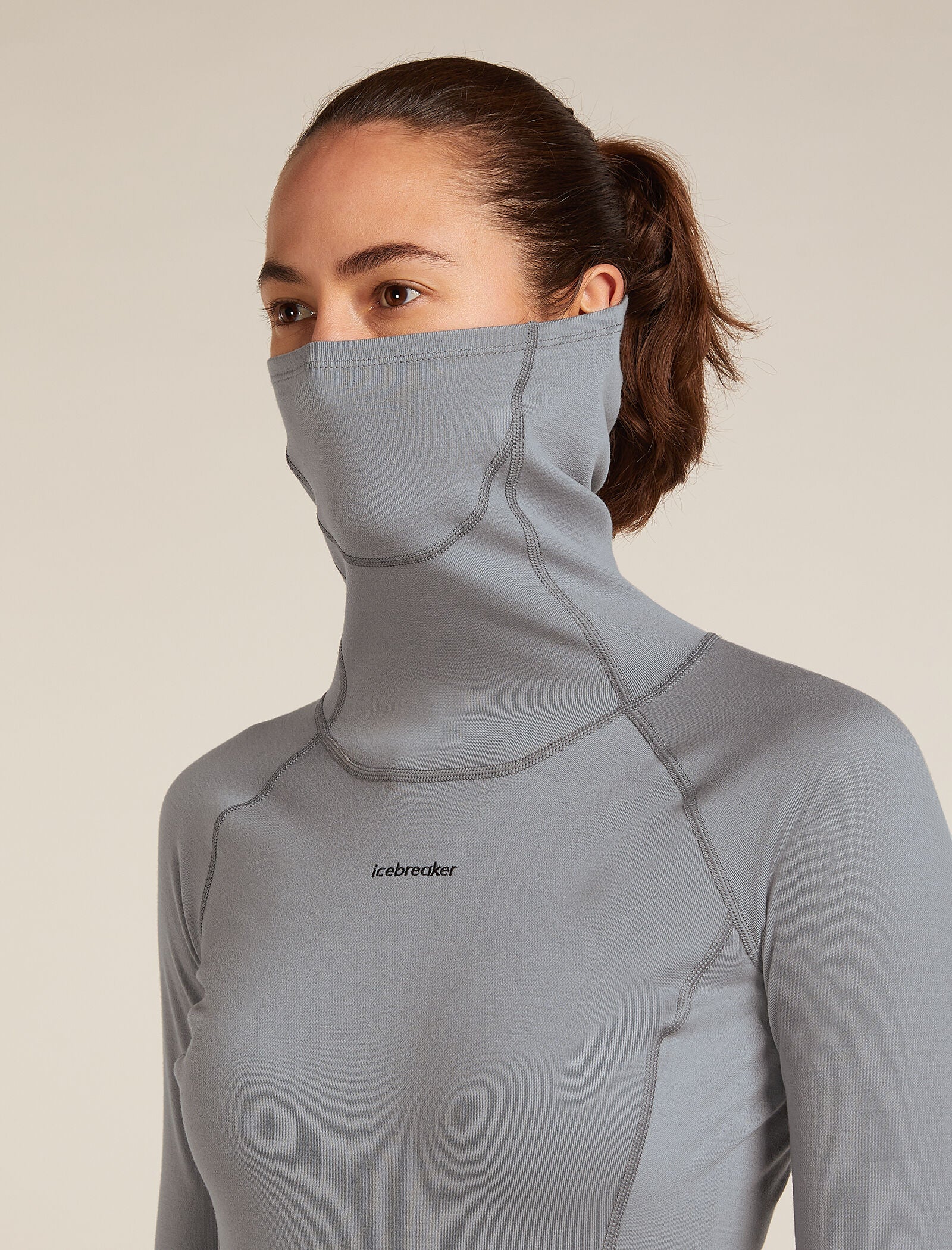 Women's 300 MerinoFine™ Polar Long Sleeve Roll Neck Thermal Top
