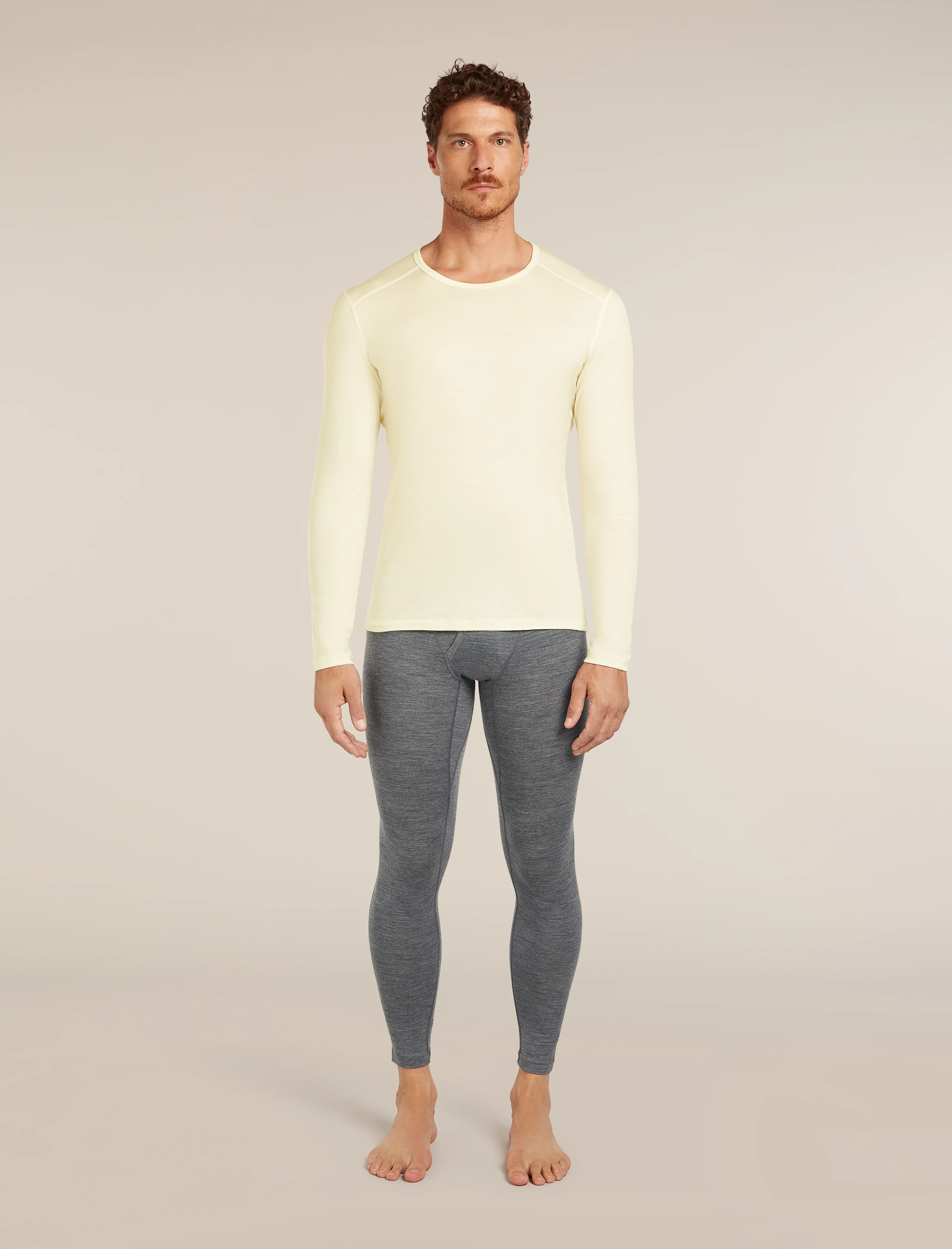 Men's Merino 200 Oasis Long Sleeve Crewe Thermal Top