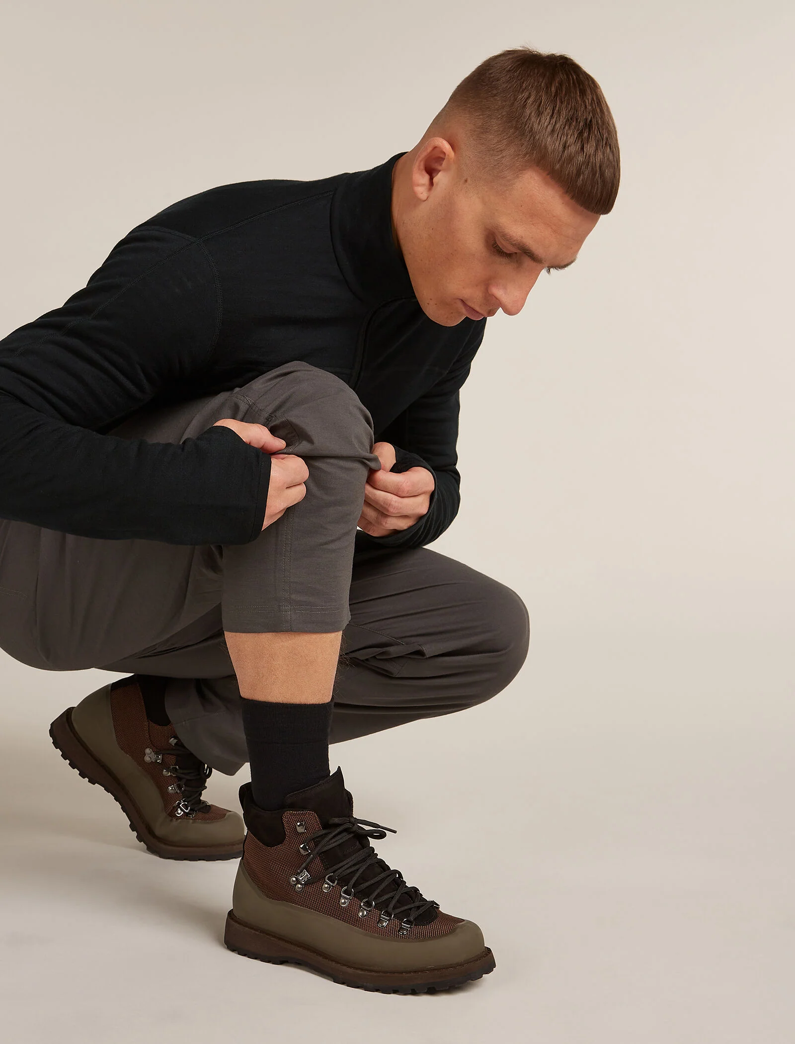 Men's Merino Hike+ Liner Crew Socks