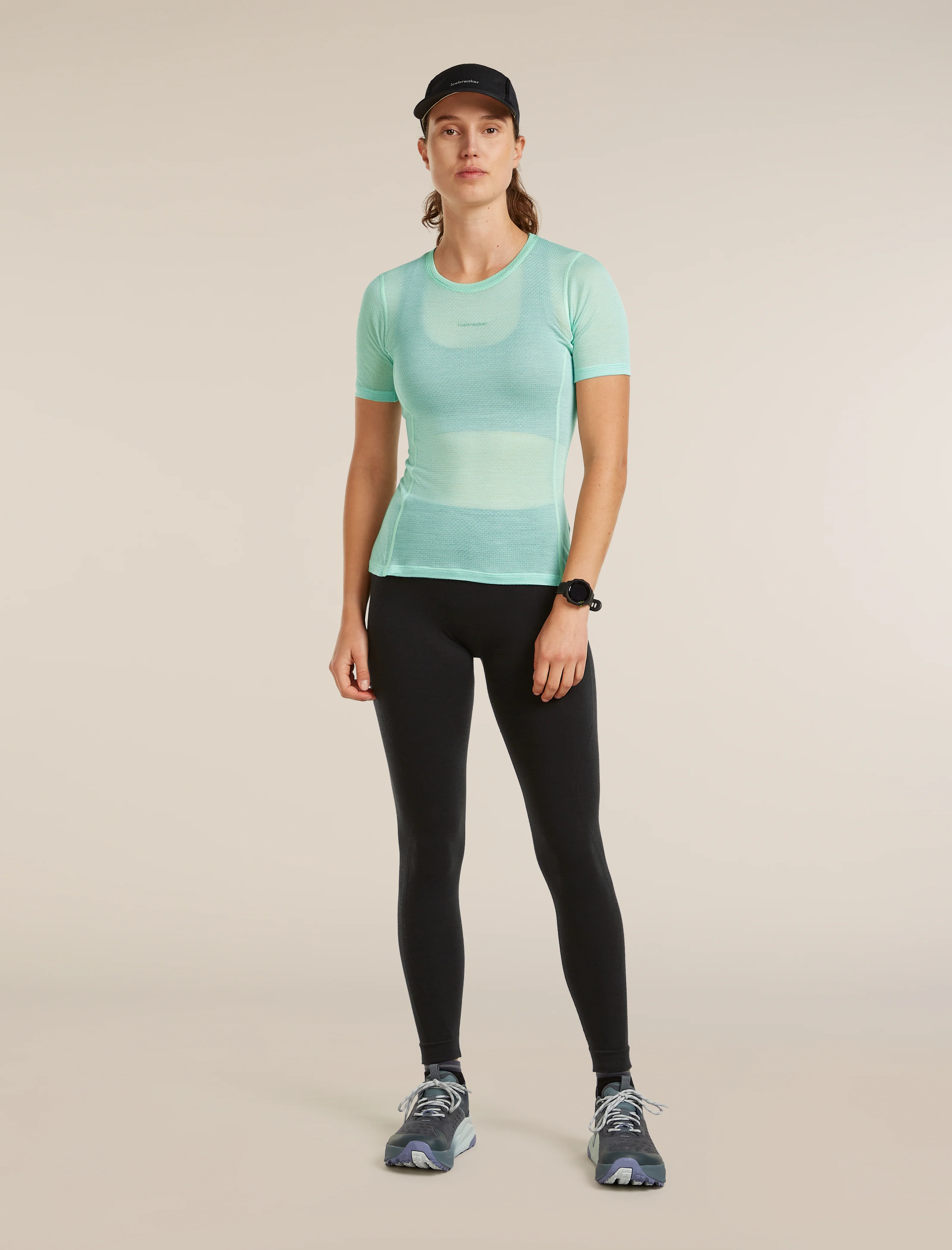 Women's Merino Blend 75 Cool-Lite™ Featherlight™ Short Sleeve Crewe