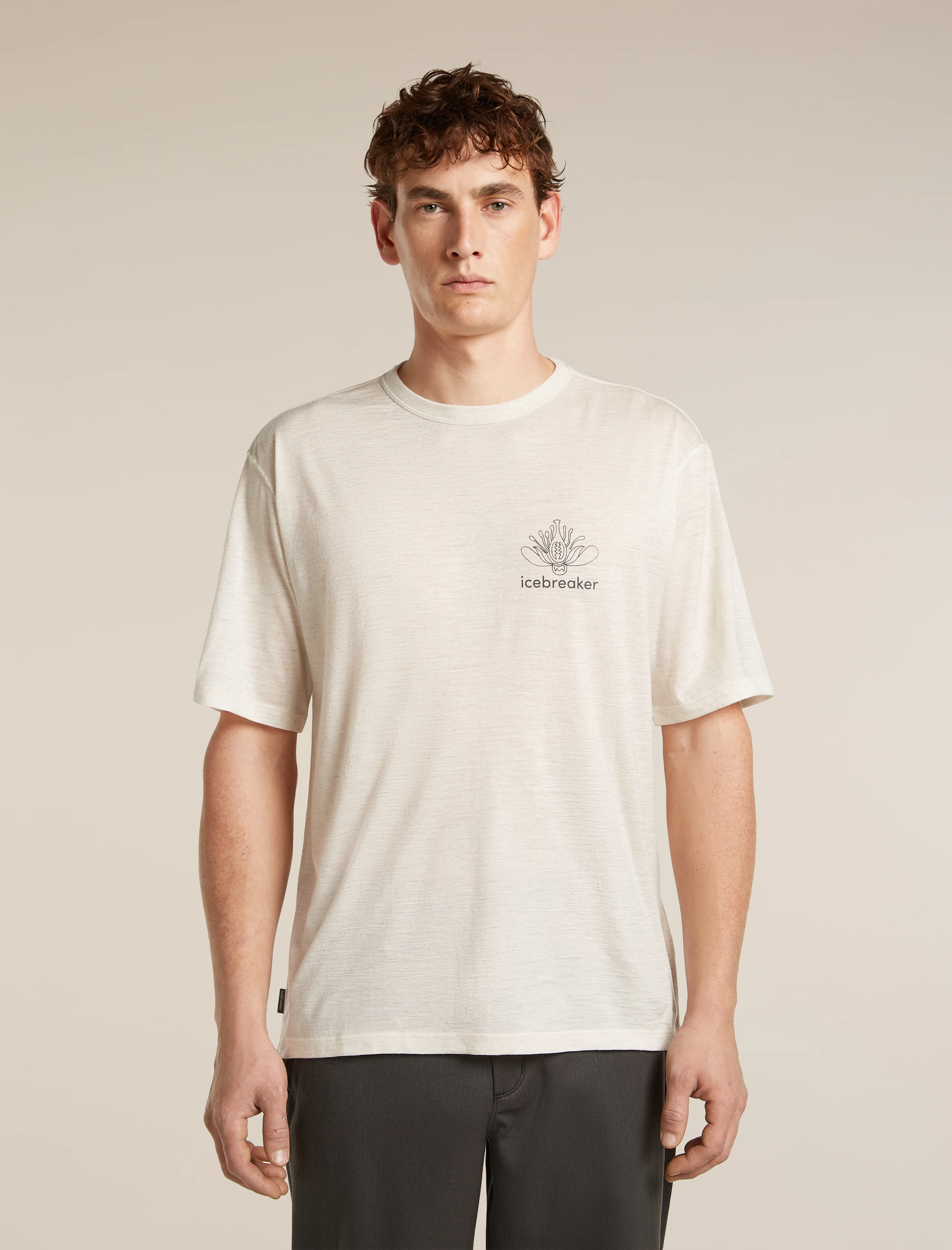Men's Merino 150 Tech Lite Short Sleeve Relaxed Tee Fern Study