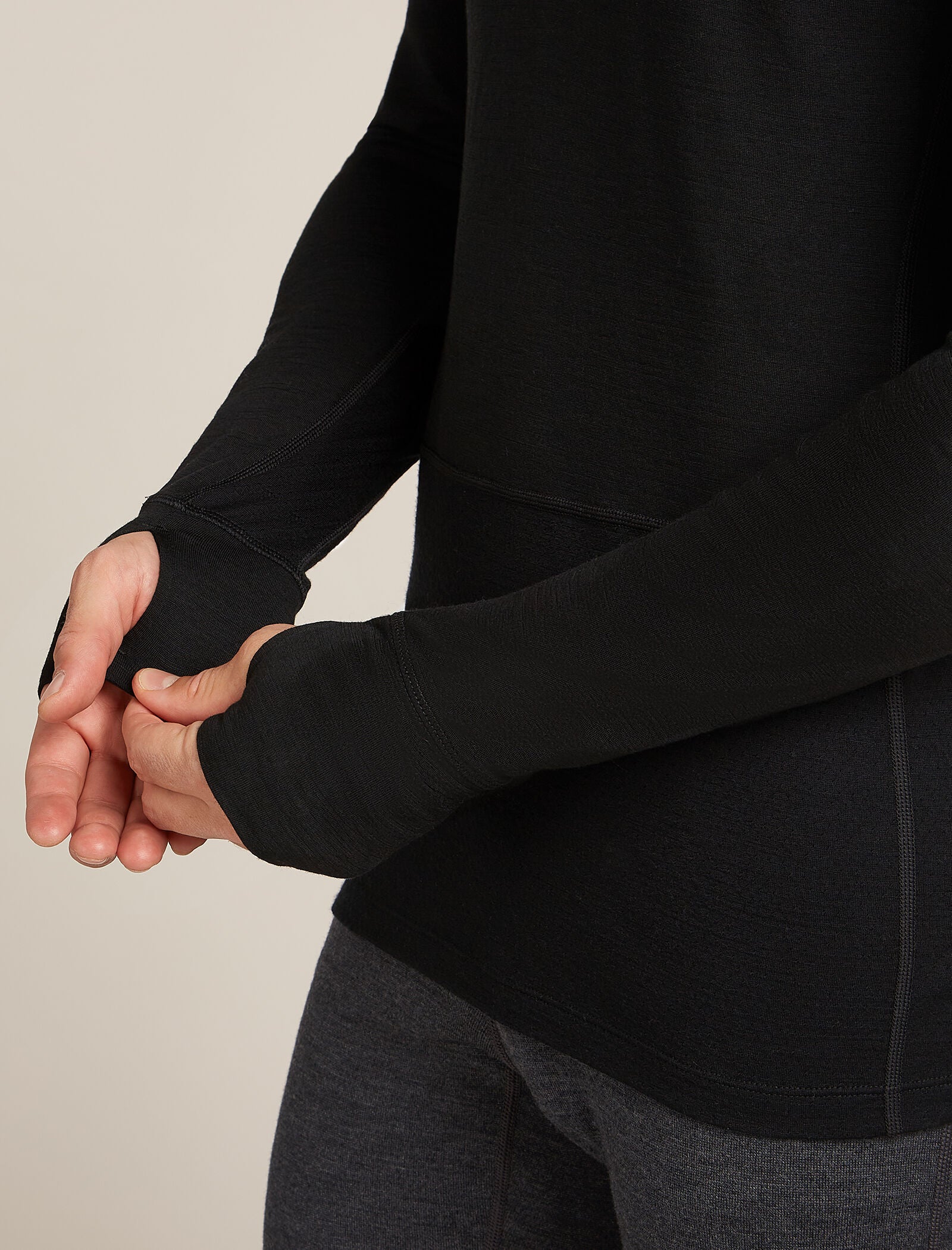 Men's Merino 200 ZoneKnit™ Long Sleeve Half Zip Thermal Top