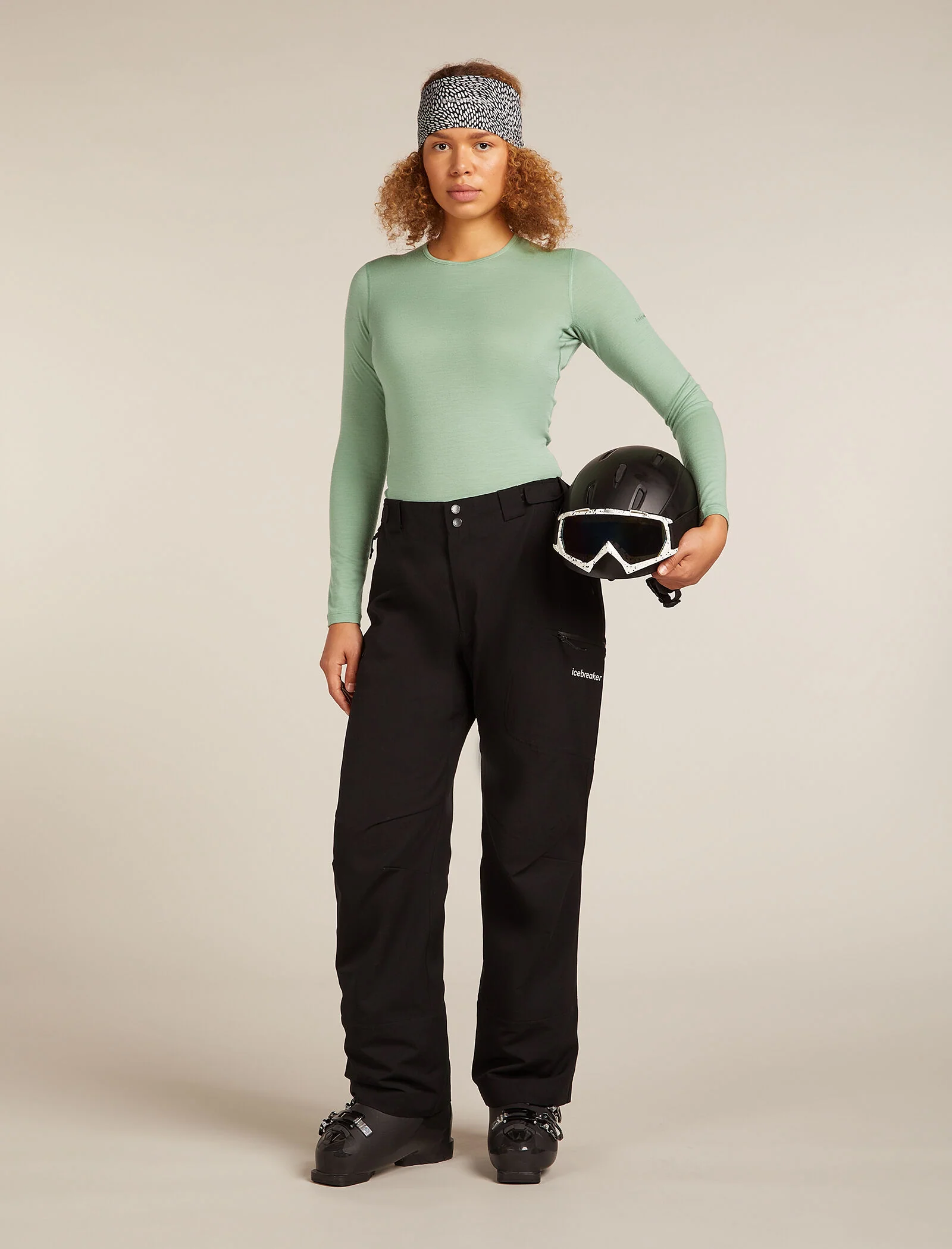 Women's Merino 200 Oasis Long Sleeve Crewe Thermal Top