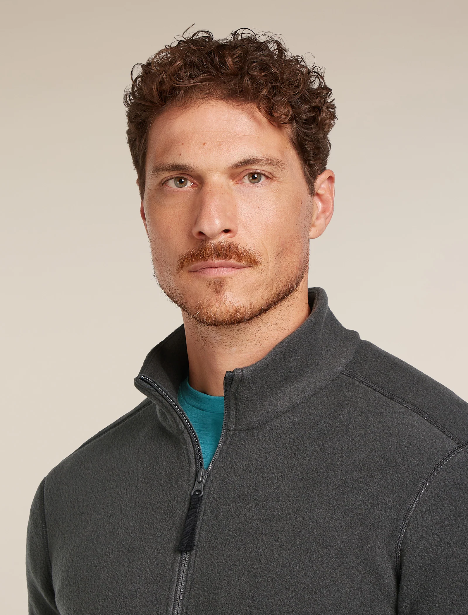 Men's Merino Blend 800 RealFleece™ Classic Pile Long Sleeve Zip Jacket