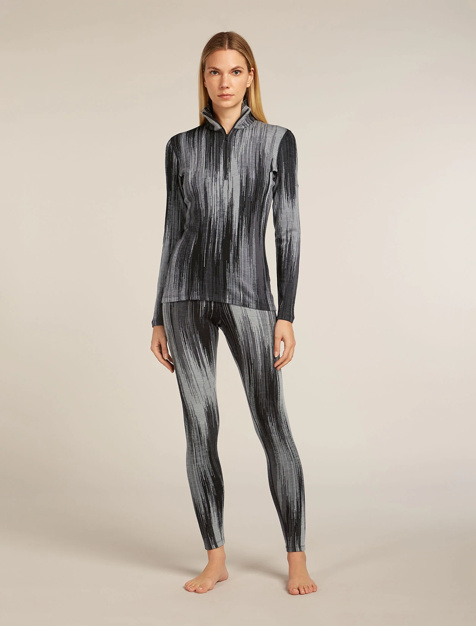 Women's Merino 260 Tech Vertex Long Sleeve Half Zip Thermal Top Peak