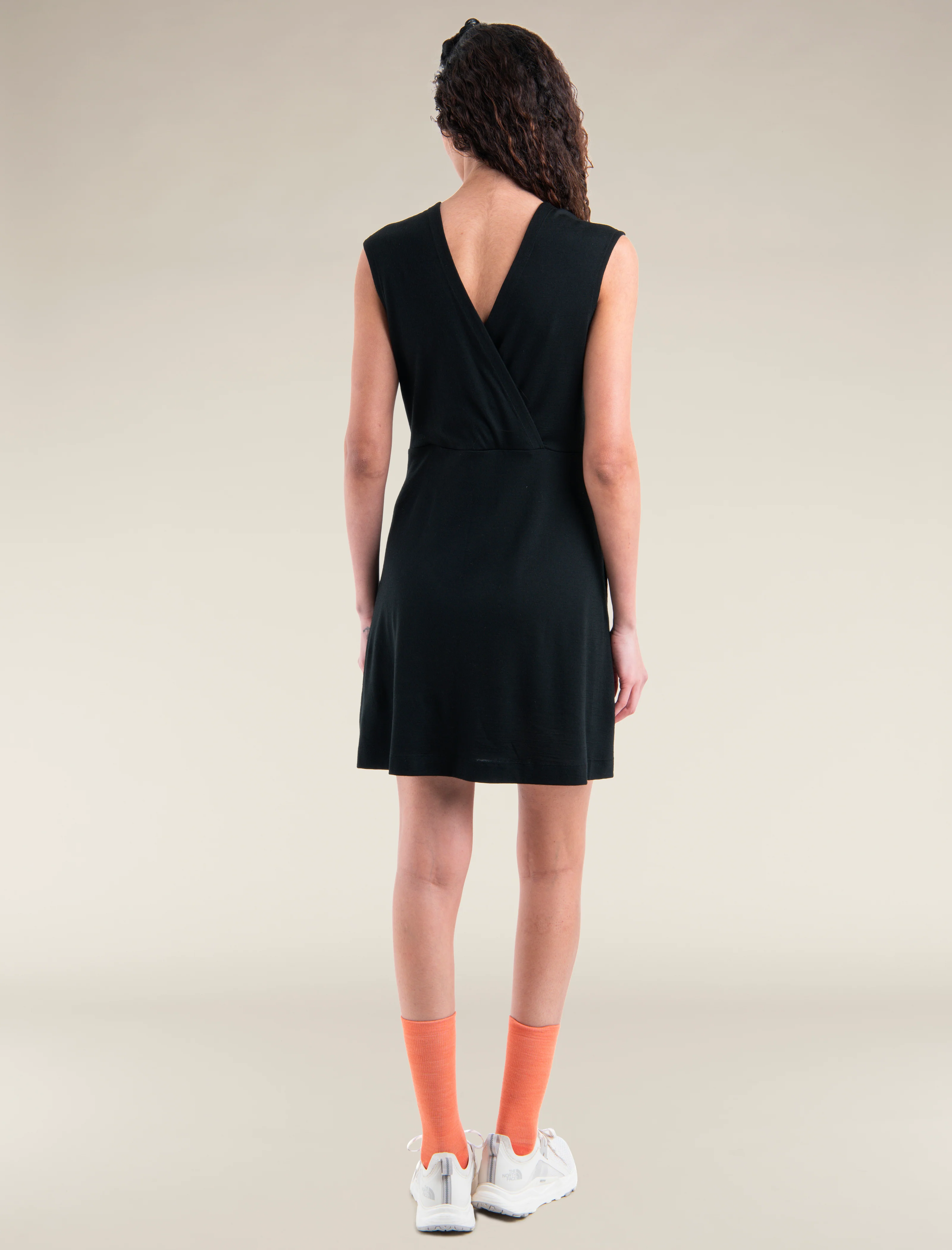 Women's Merino 200 Granary Sleeveless V Neck Dress