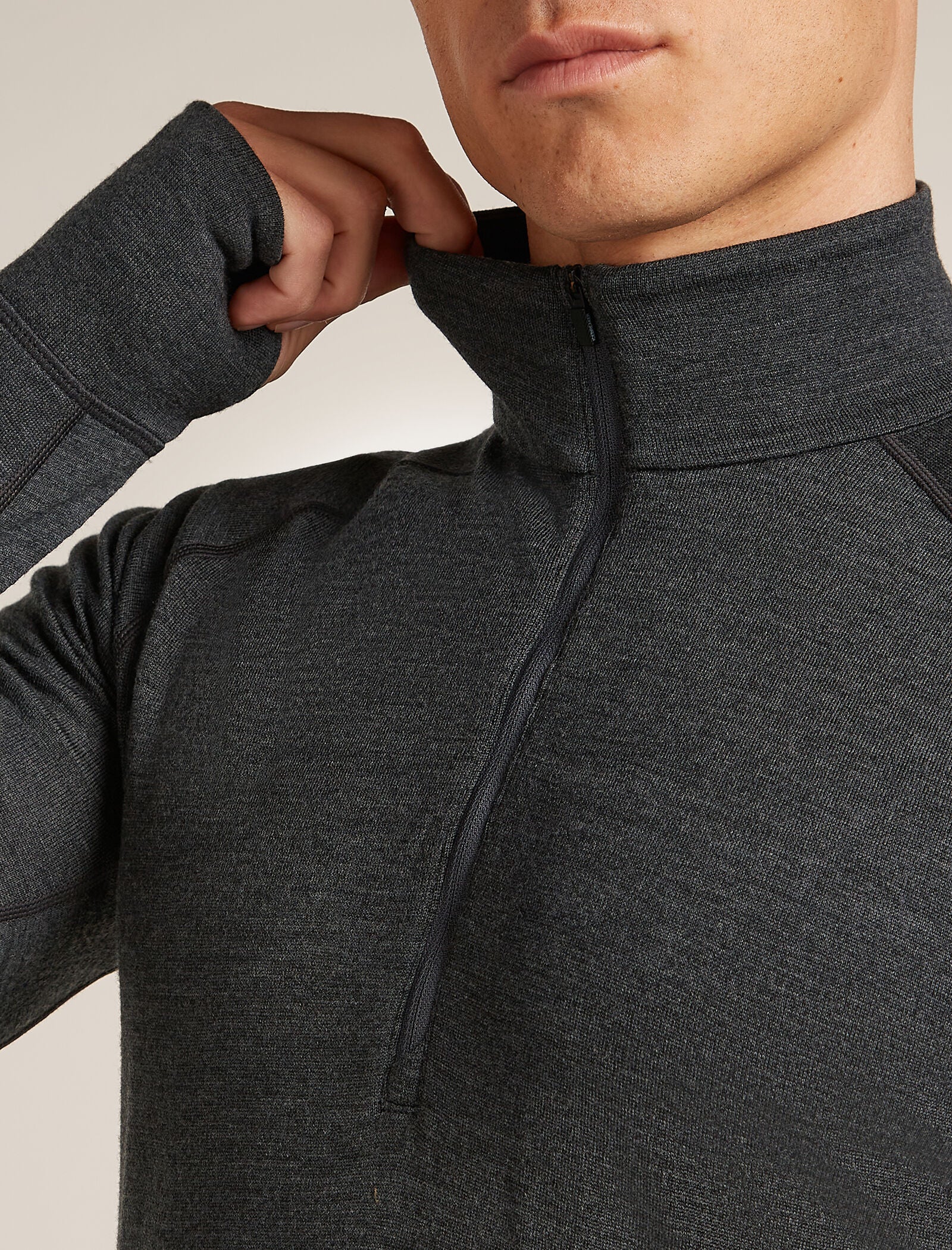 Men's Merino 260 ZoneKnit™ Long Sleeve Half Zip Thermal Top