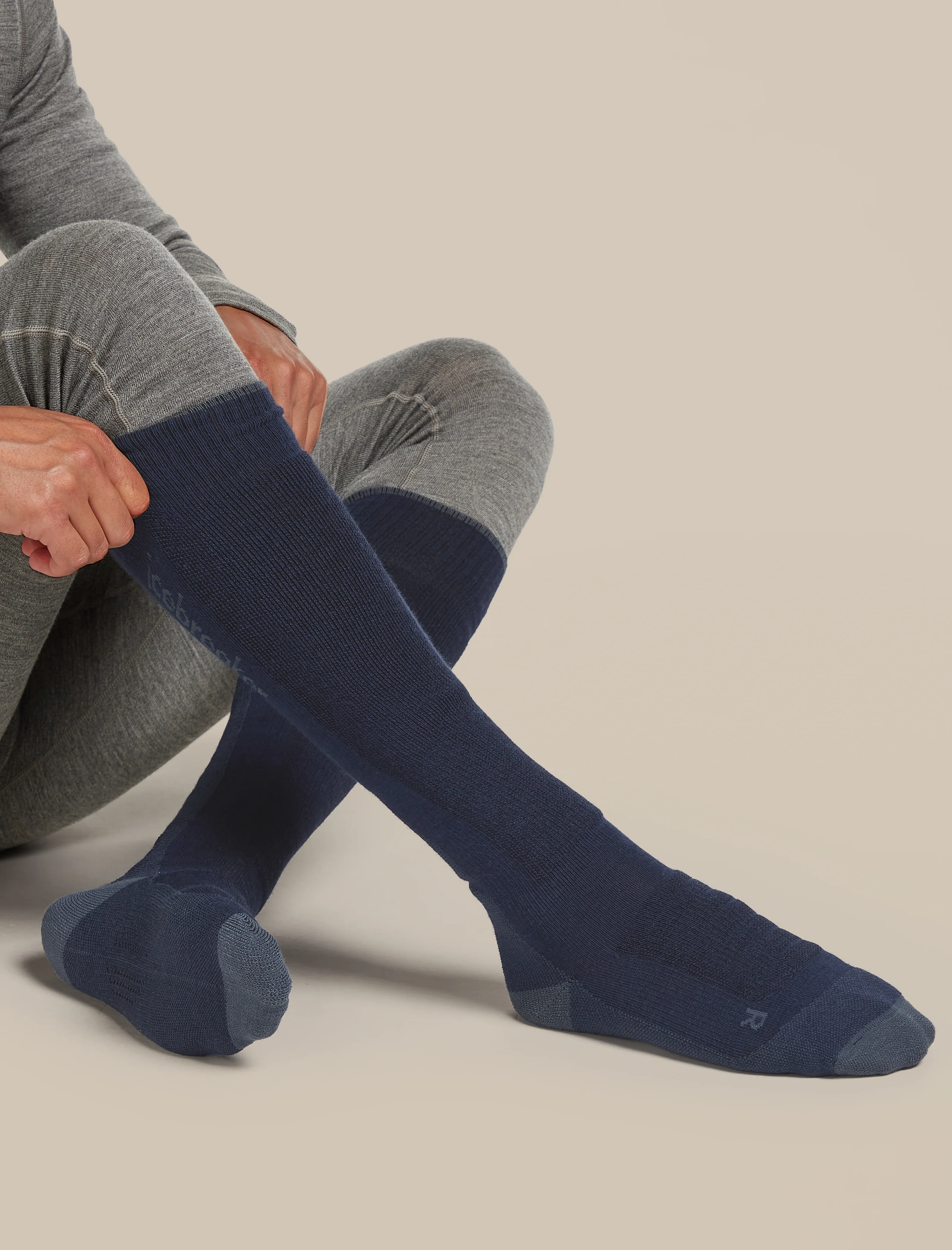Men's Merino Ski+ Medium Over The Calf Socks