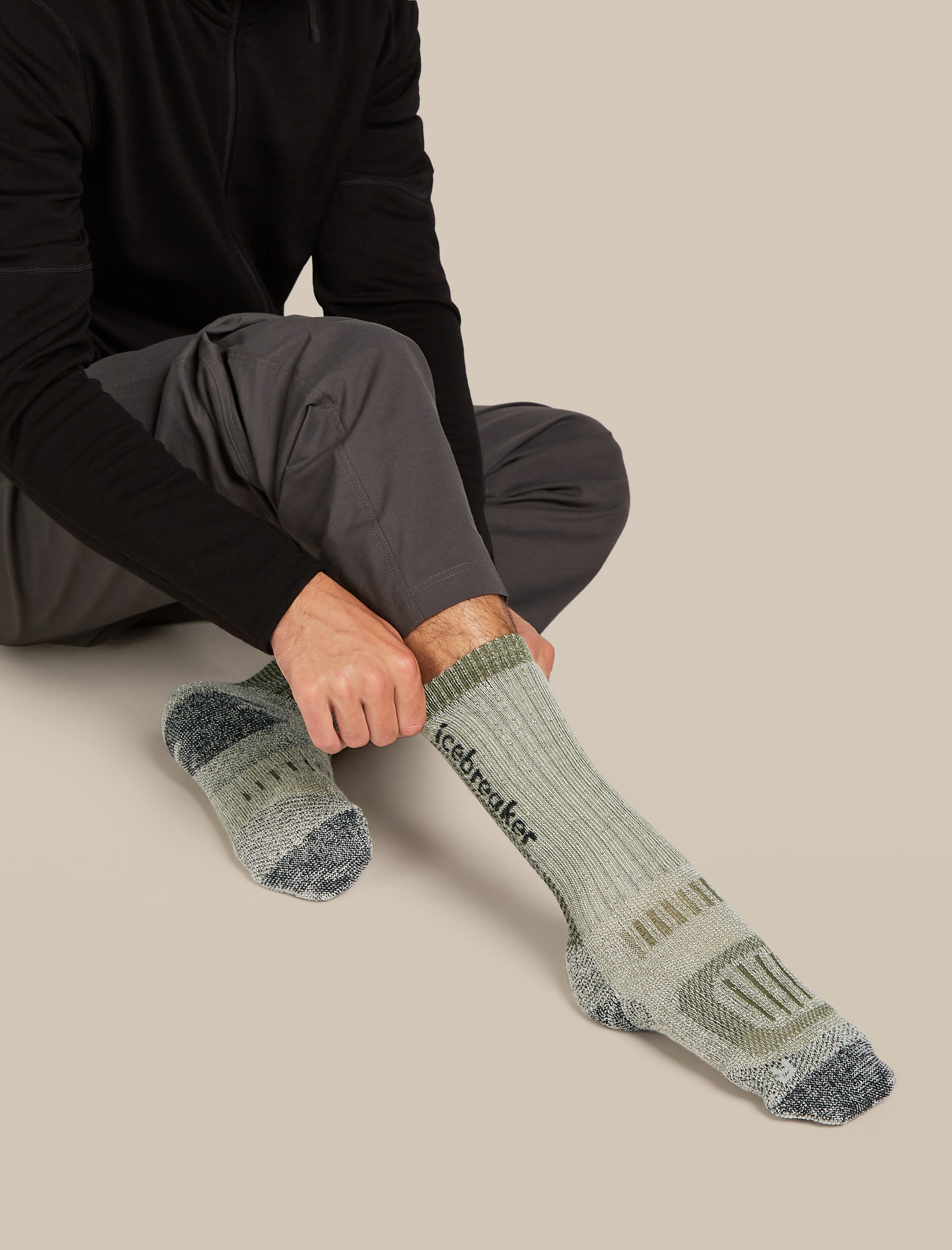 Men's Merino Hike+ Mountaineer Mid Calf Socks