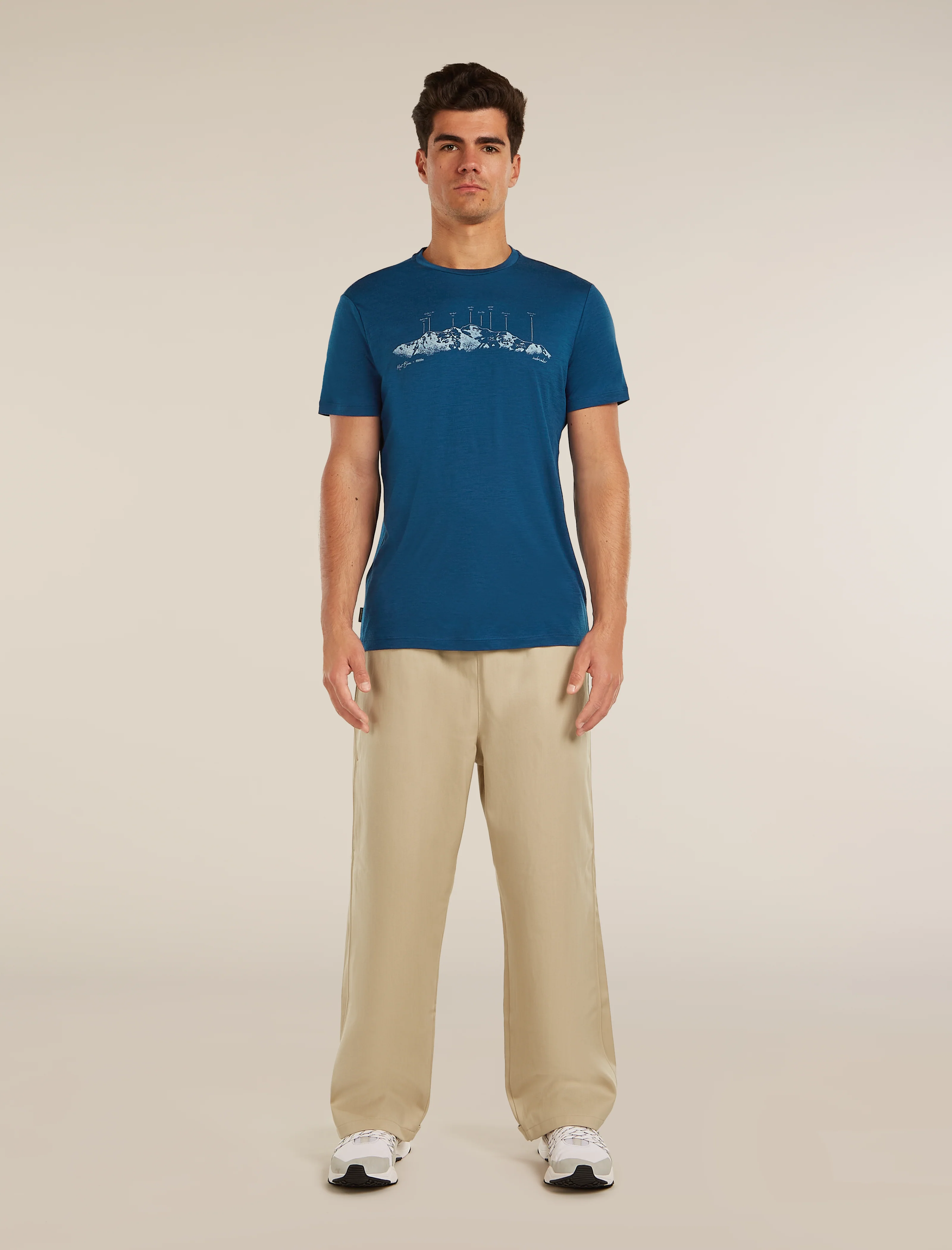 Men's Merino 150 Tech Lite Short Sleeve Tee The Peaks