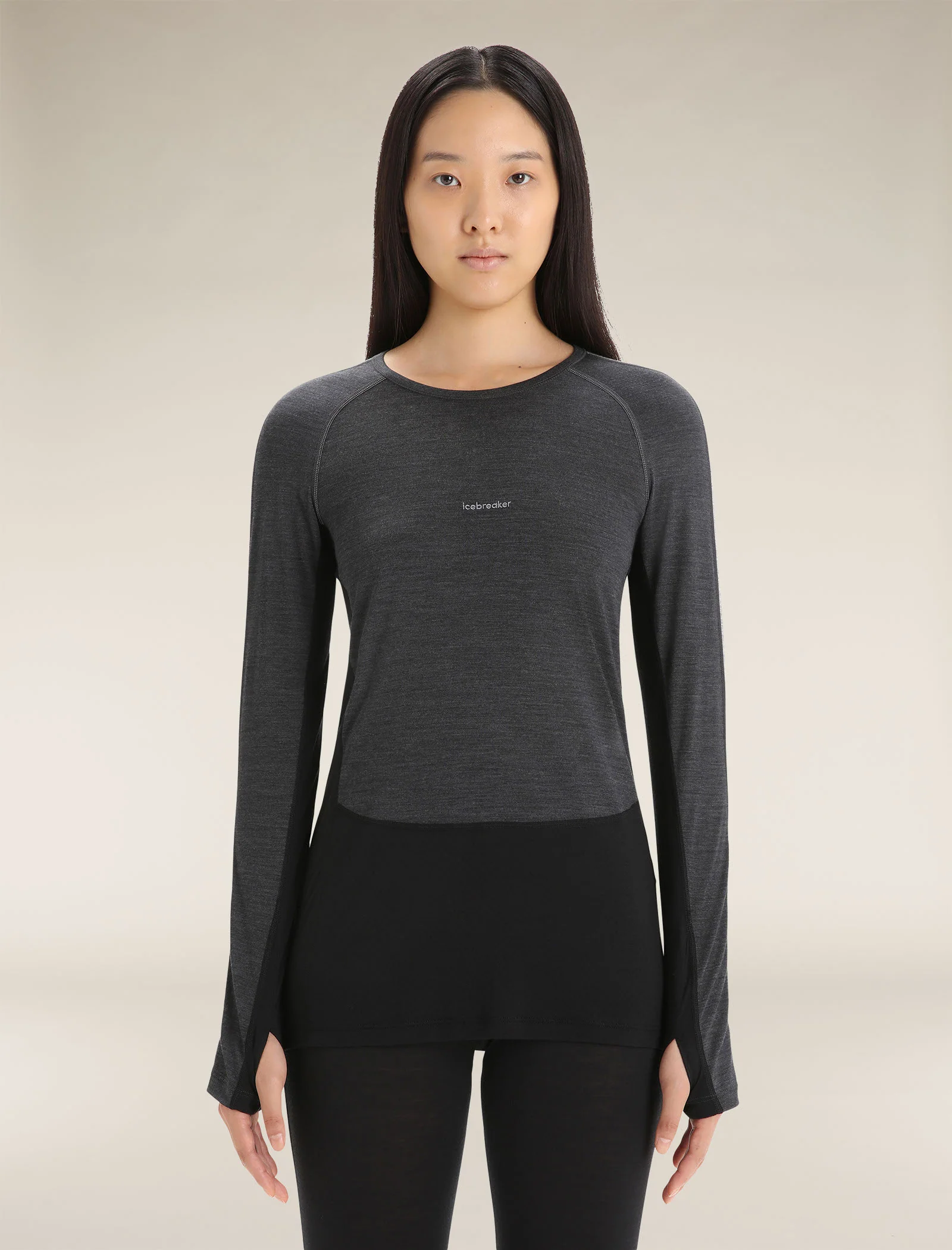 Women's 125 ZoneKnit™ Long Sleeve Crewe Thermal Top