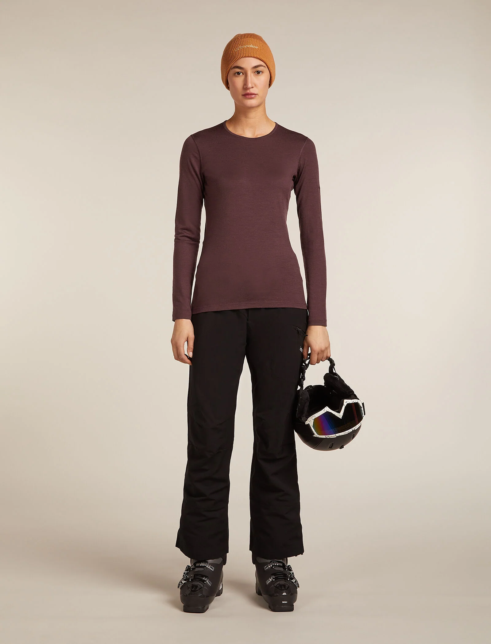 Women's Merino 200 Oasis Long Sleeve Crewe Thermal Top