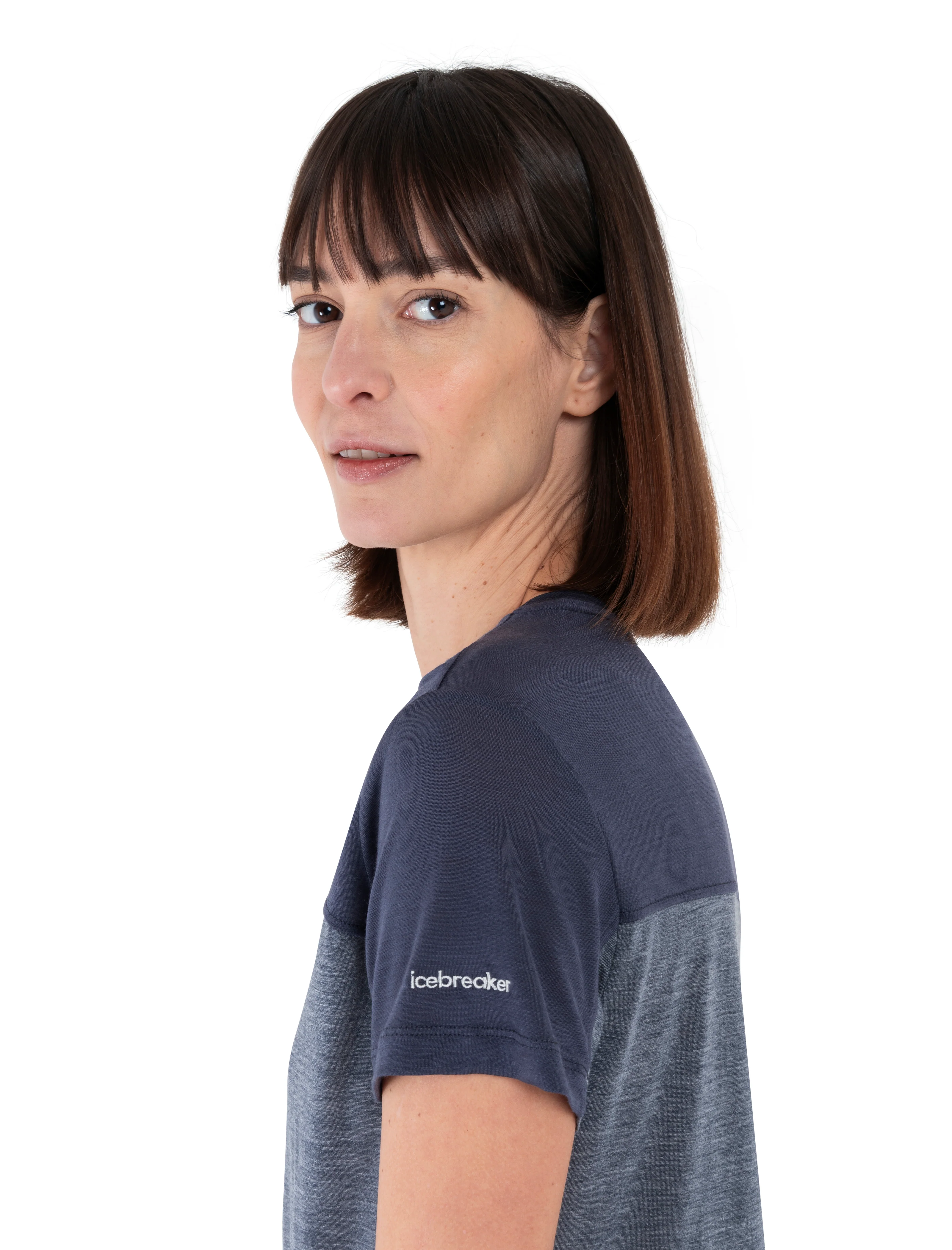 Women's Merino Blend 125 Cool-Lite™ Sphere Short Sleeve T-Shirt Colour Block