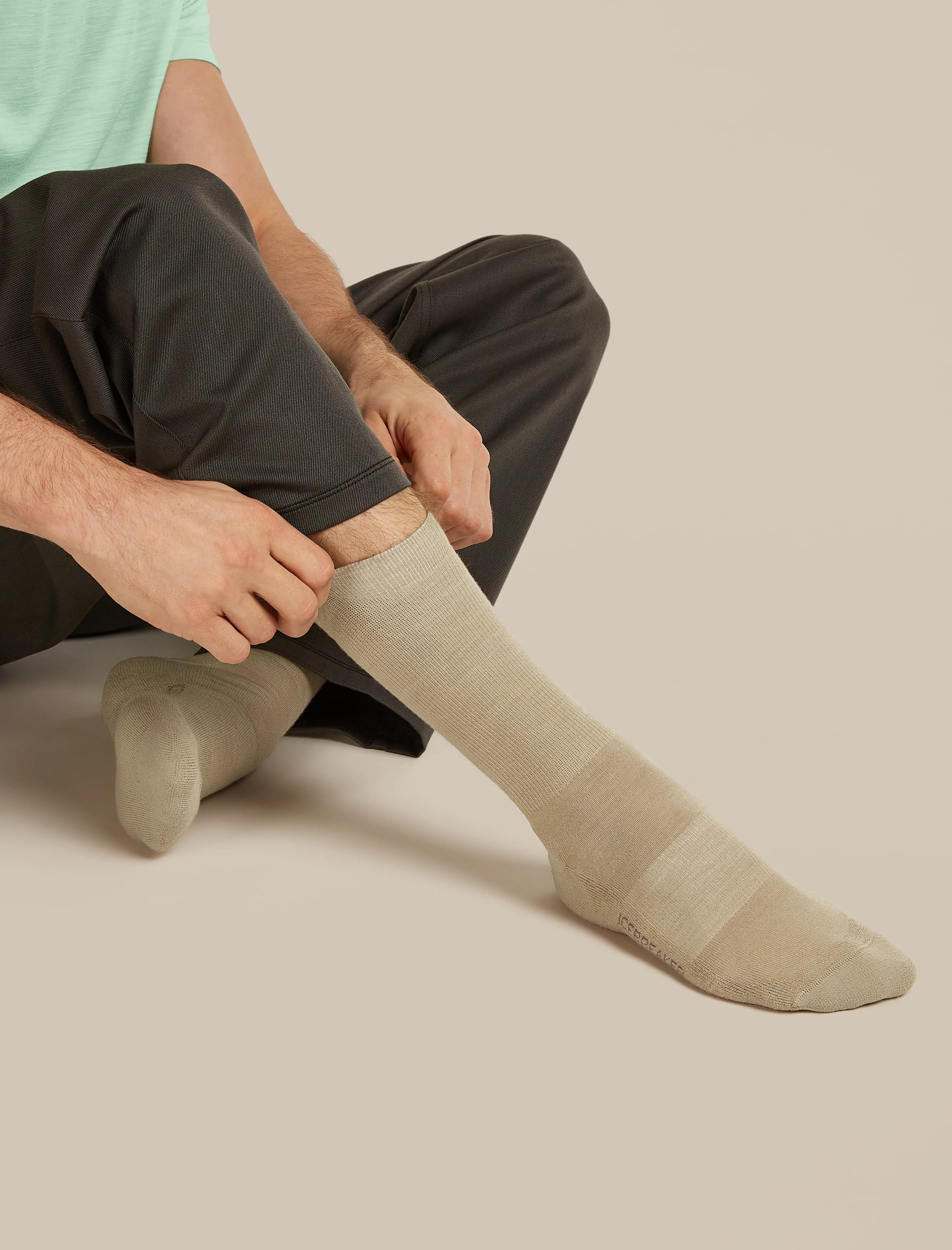 Men's Merino Lifestyle Light Crew Socks