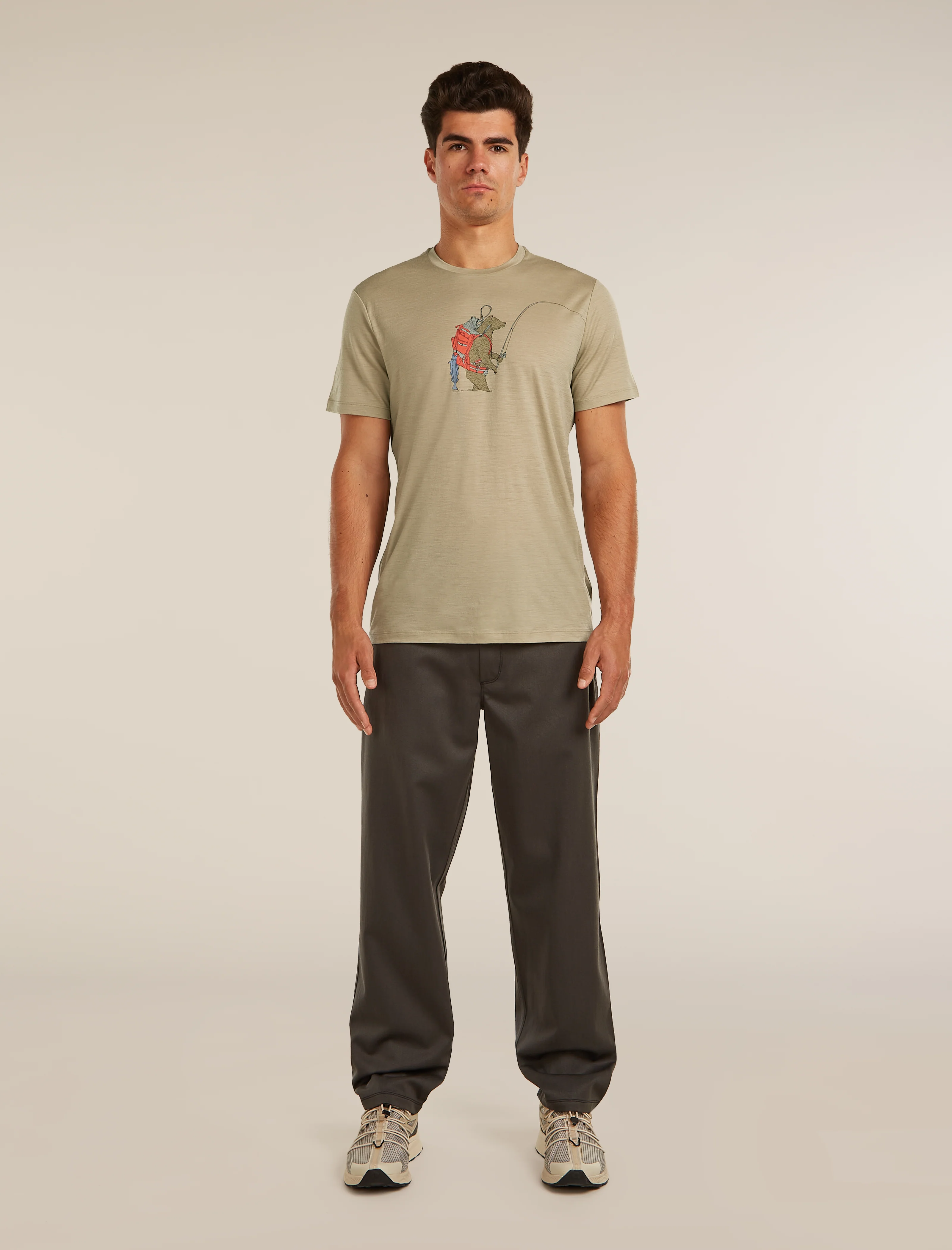 Men's Merino 150 Tech Lite Short Sleeve Tee Bear Catch