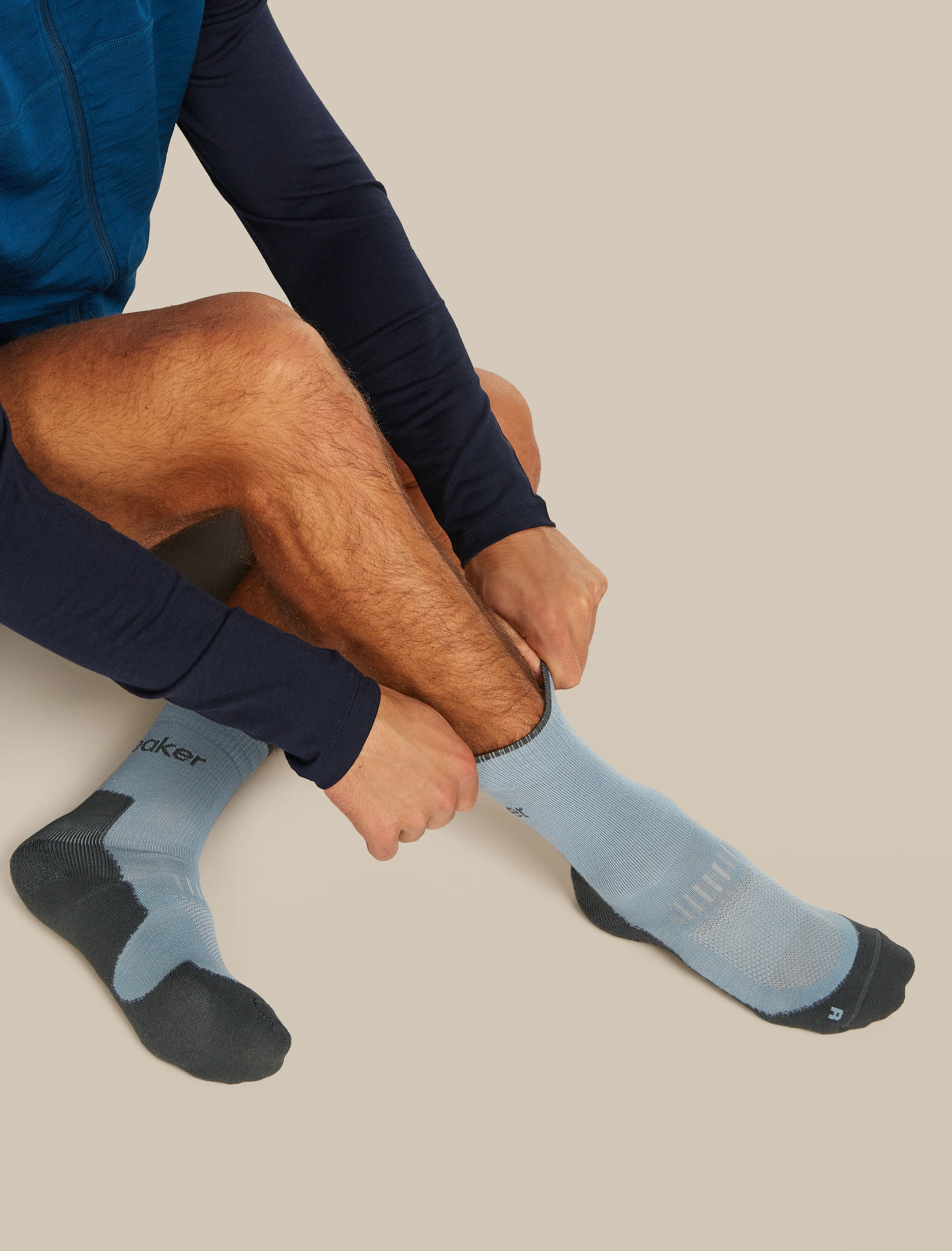 Men's Merino Hike+ Light Crew Socks