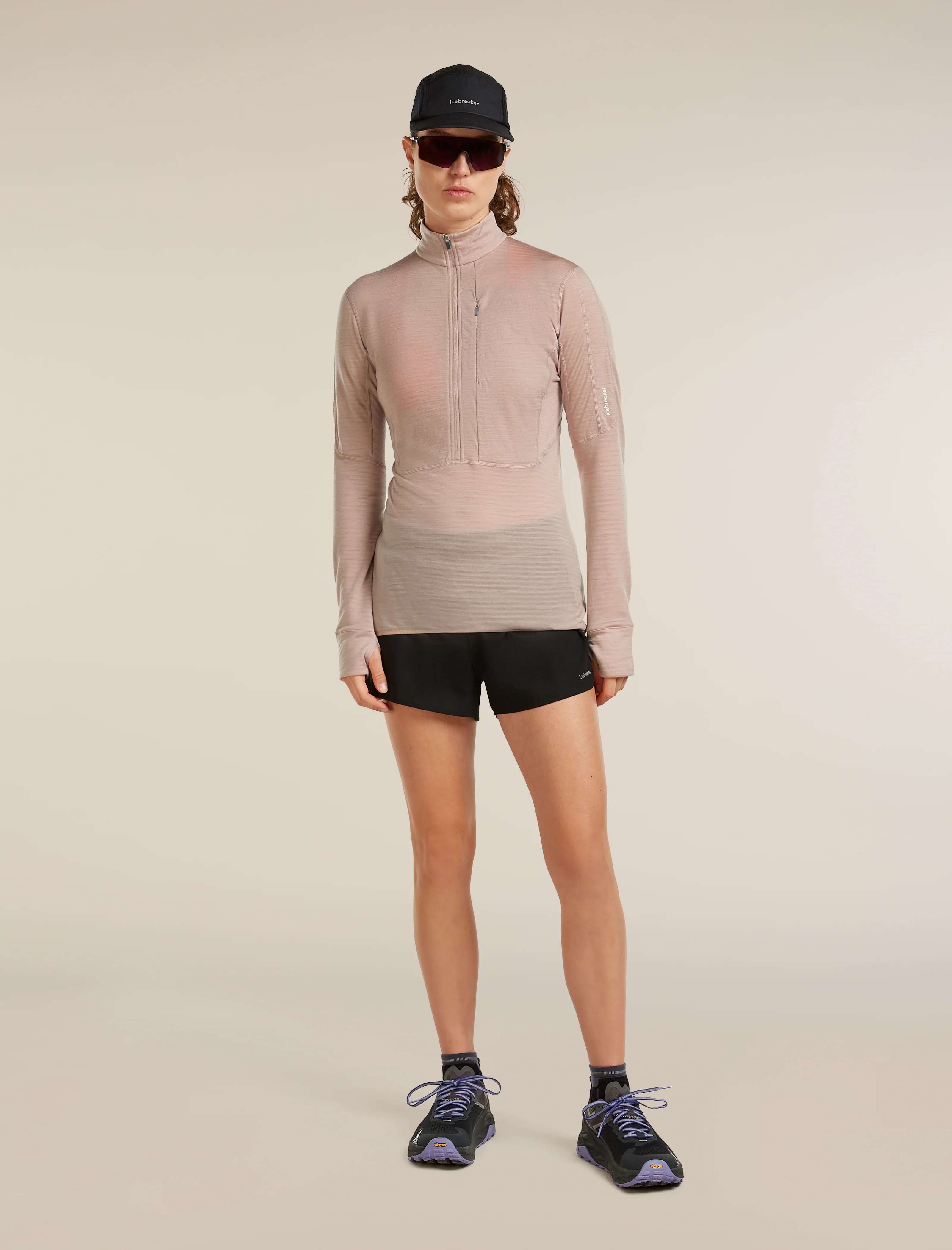 Women's Merino Blend 200 RealFleece™ Descender Long Sleeve Half Zip