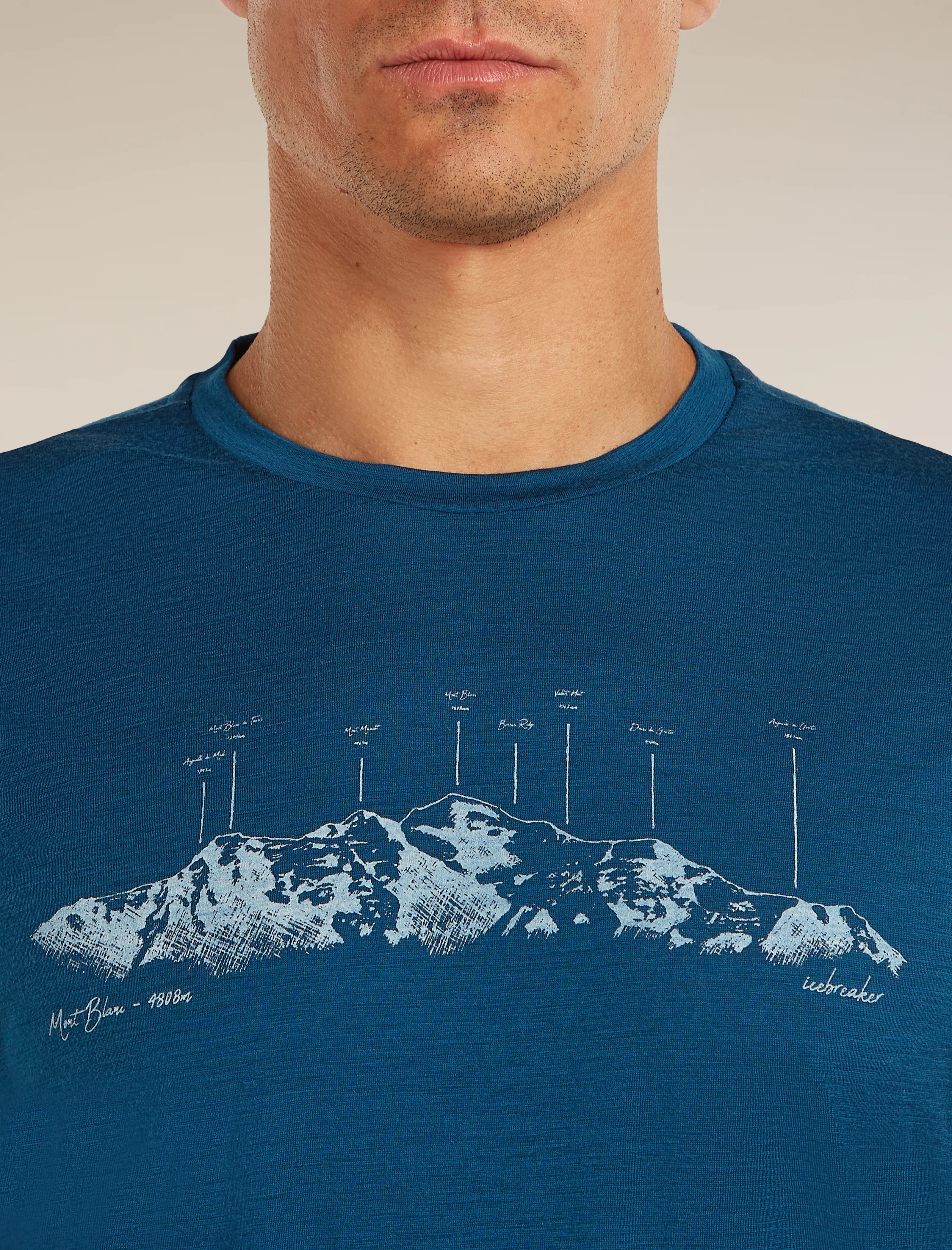 Men's Merino 150 Tech Lite Short Sleeve Tee The Peaks